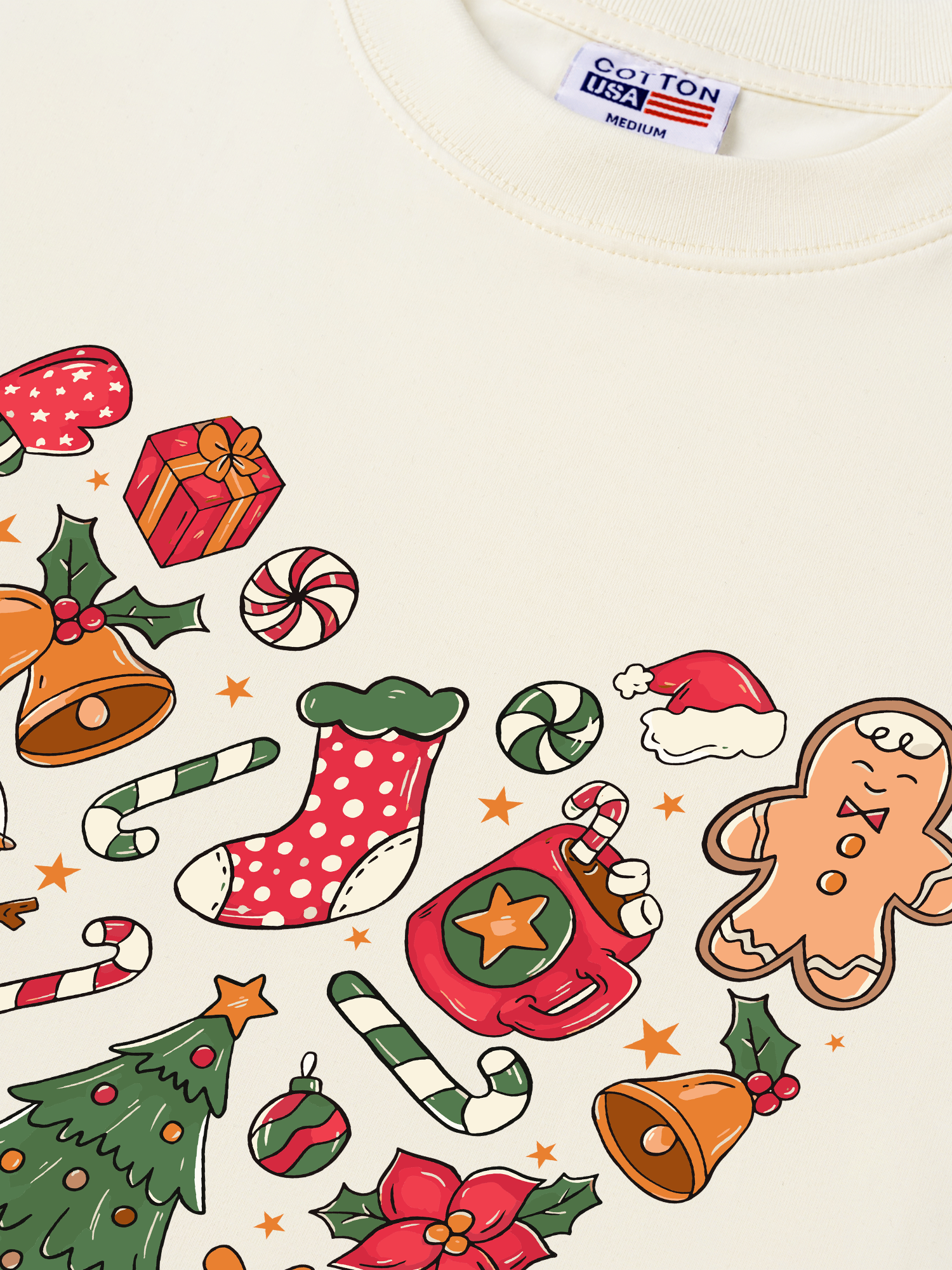 Áo Thun Relaxed Fit Merry Heart