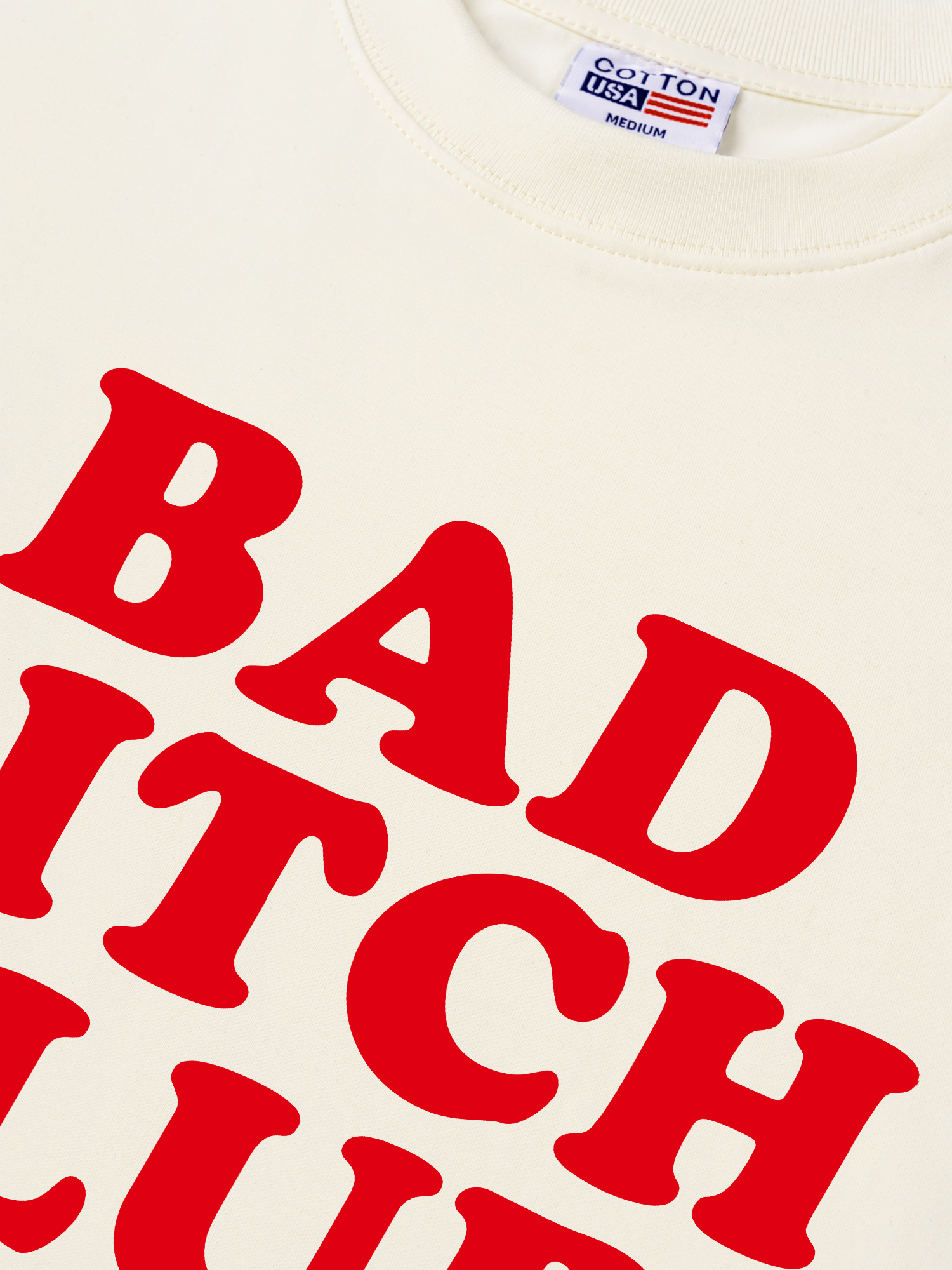 Áo Thun Relaxed Fit Bad Bitch Club