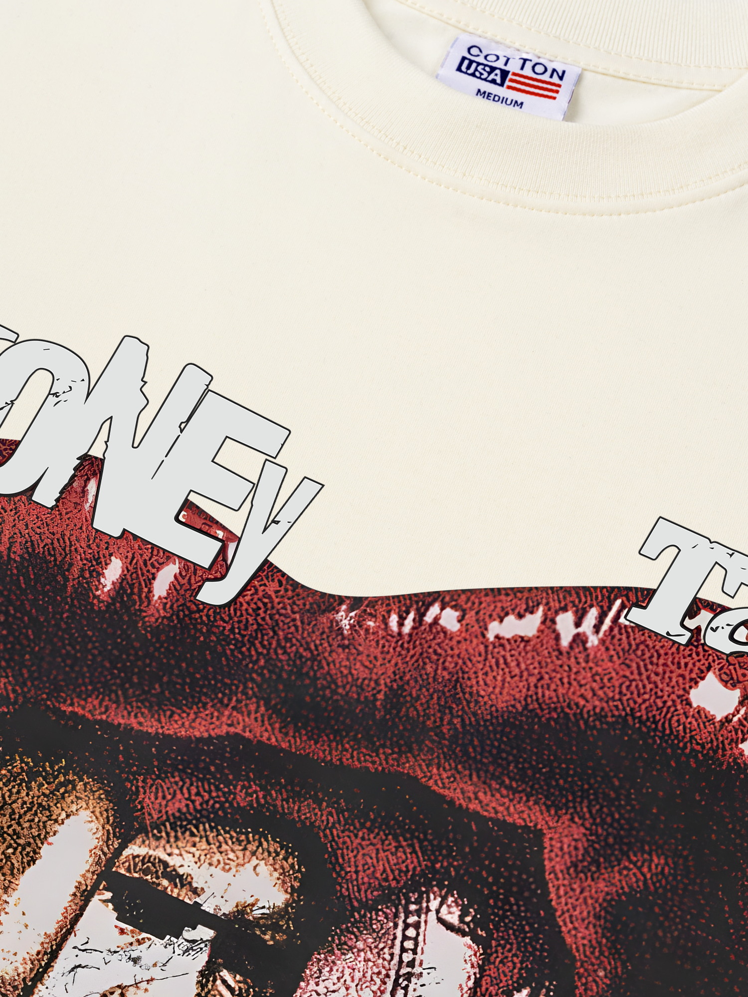Áo Thun Relaxed Fit Money Juicy Lips