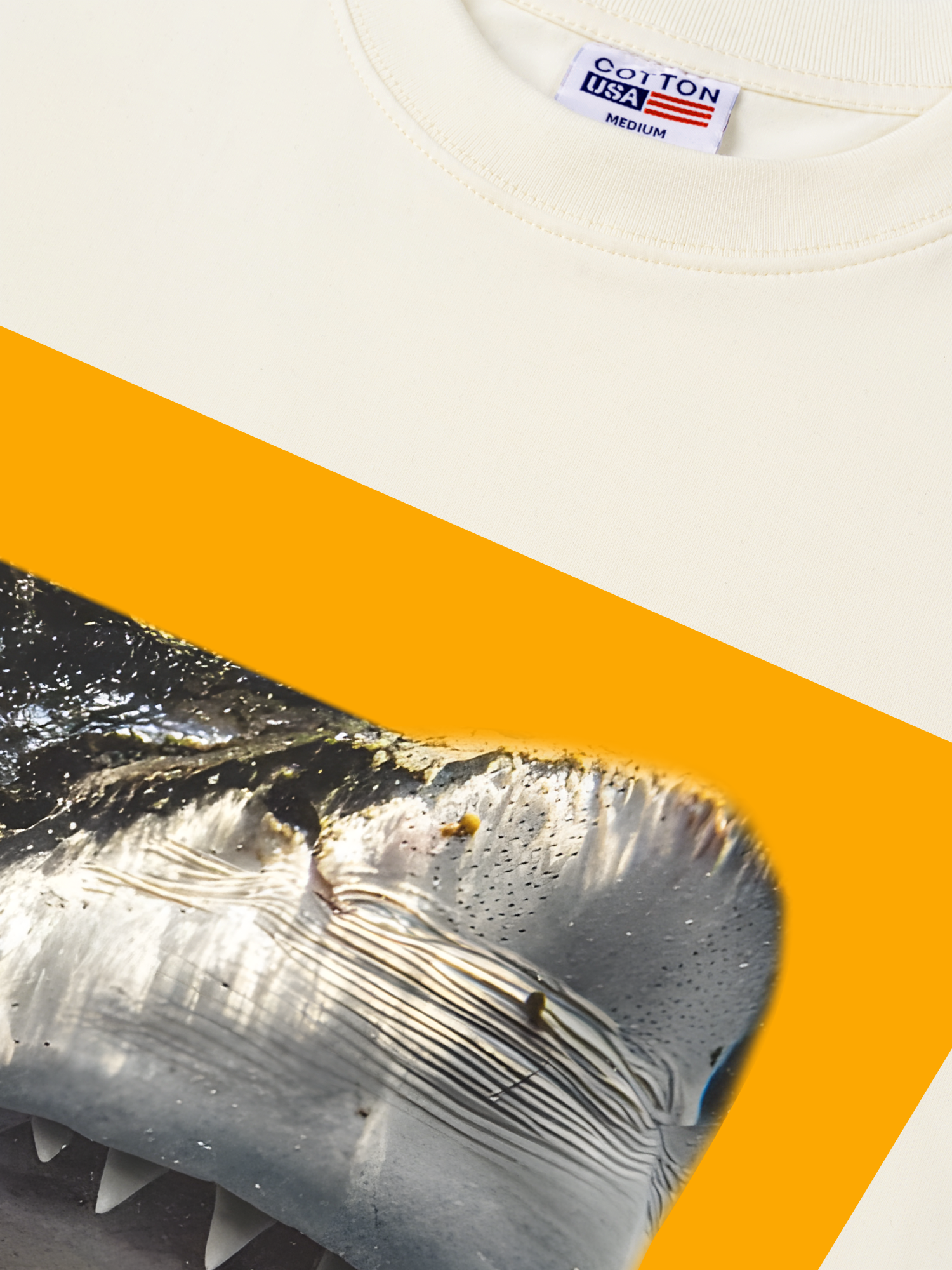 Áo Thun Relaxed Fit Wild Life Deadly Deep Sea