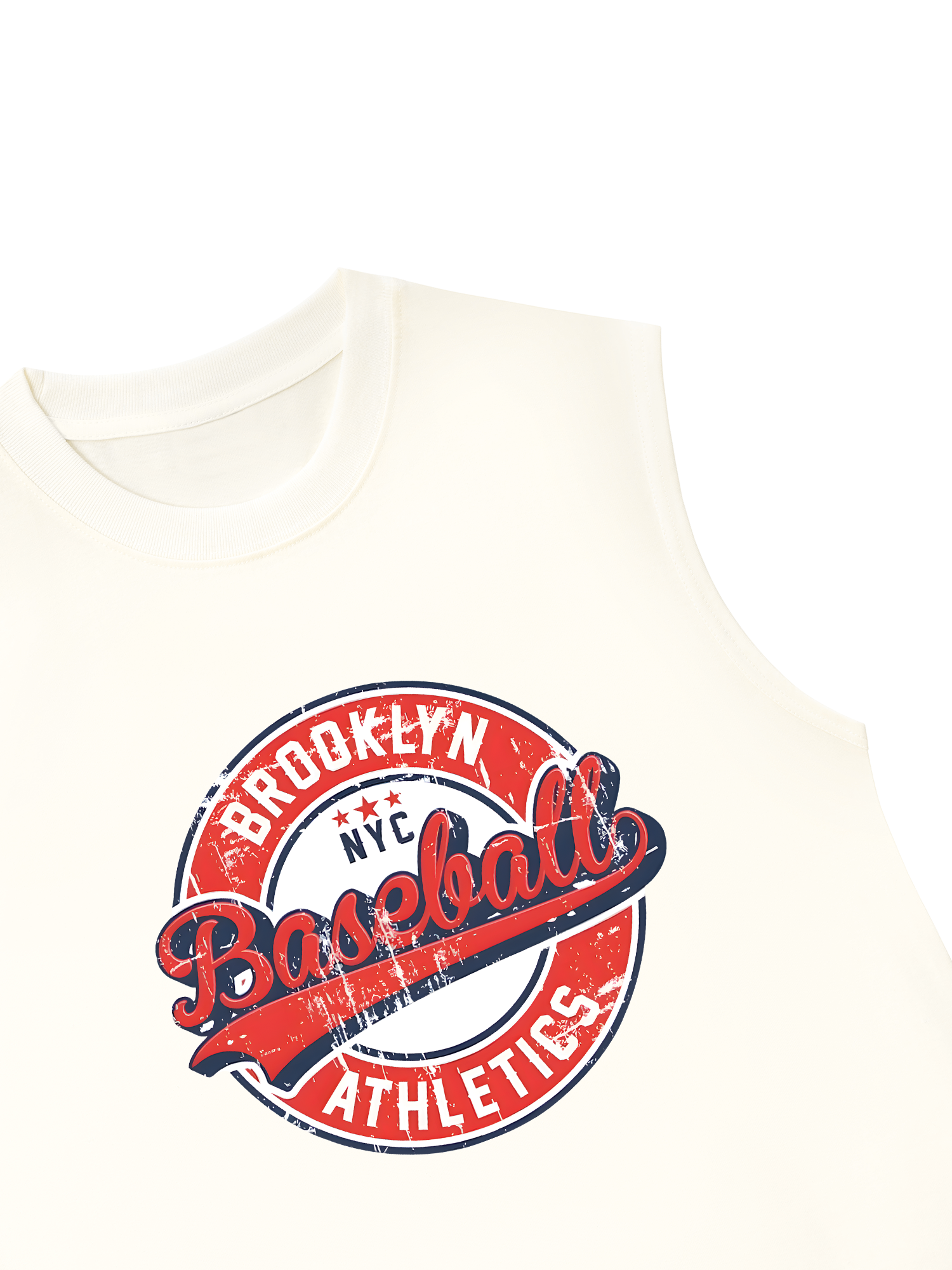 Áo Ba Lỗ Relaxed Fit Baseball Brooklyn