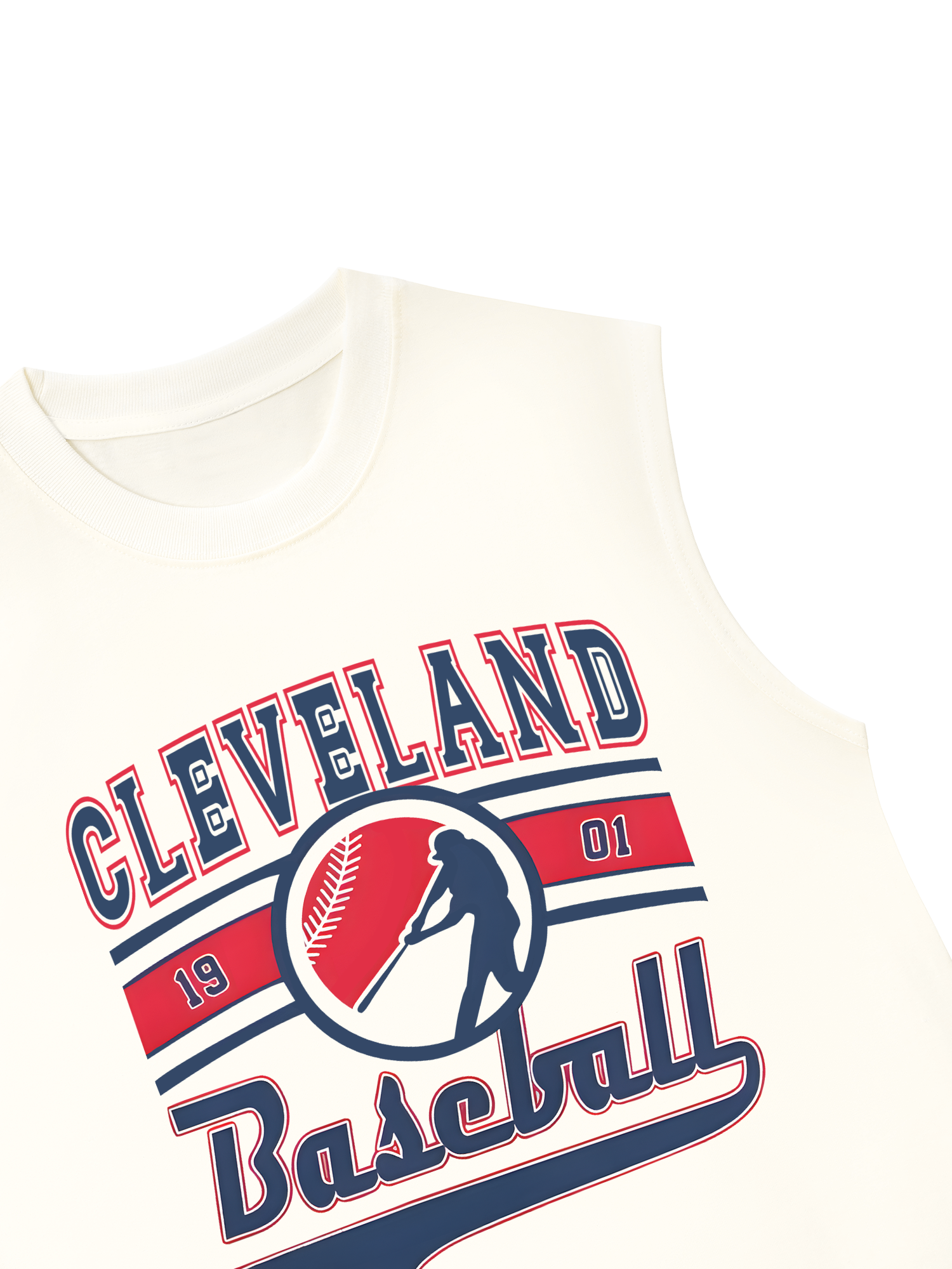 Áo Ba Lỗ Relaxed Fit Baseball Cleveland
