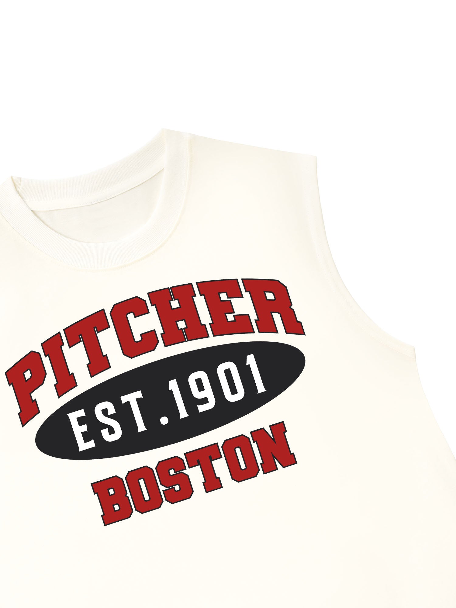 Áo Ba Lỗ Relaxed Fit Baseball Pitcher Boston