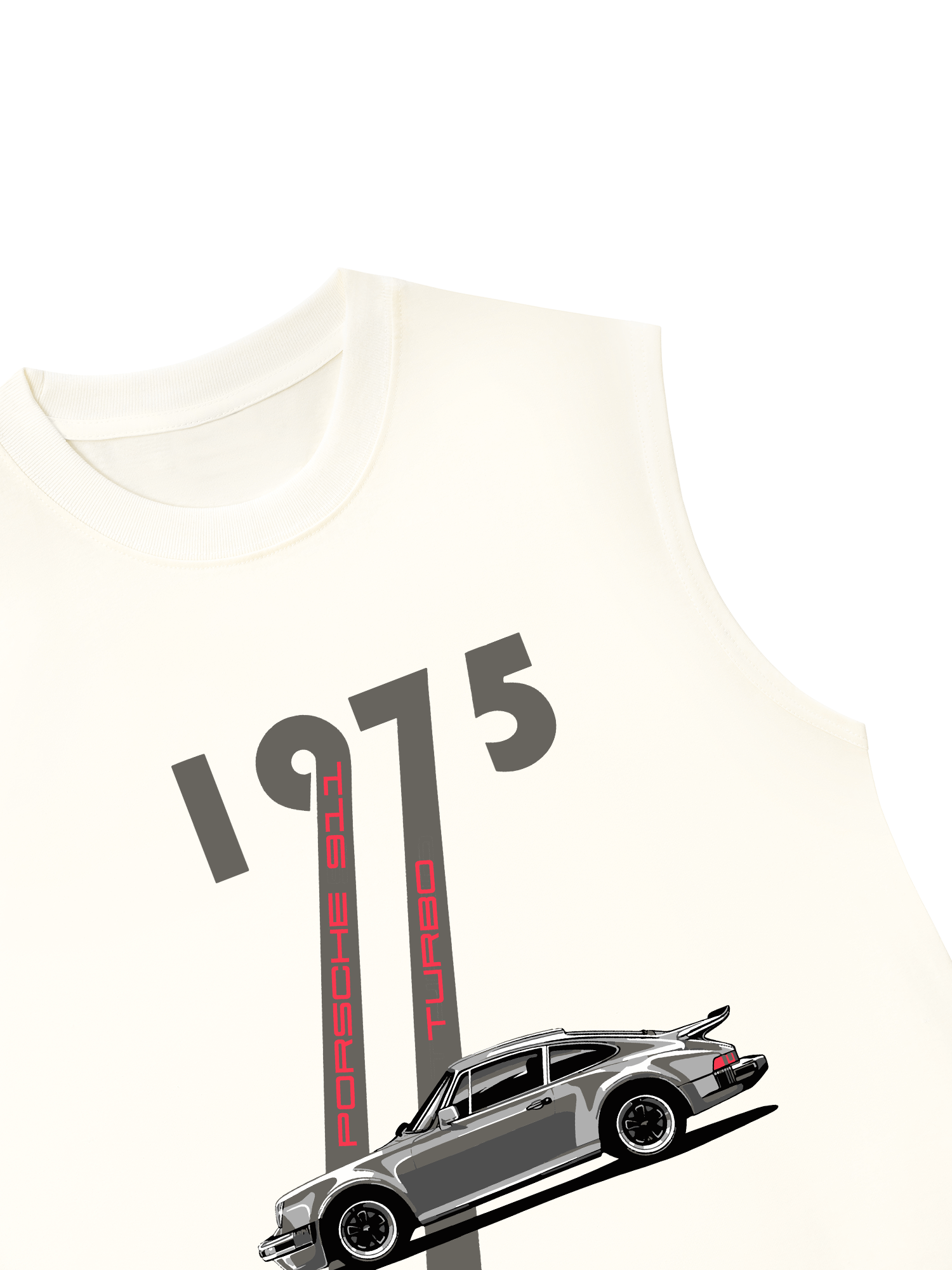 Áo Ba Lỗ Relaxed Fit Porsche 911 Turbo 1975