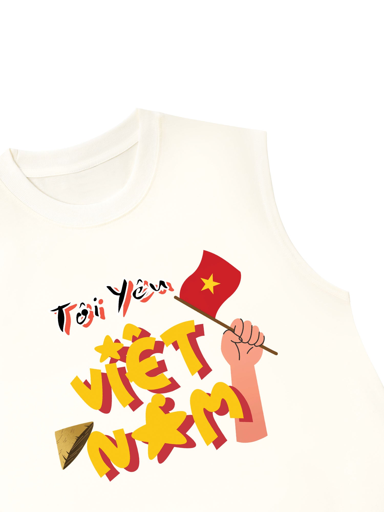 Áo Ba Lỗ Relaxed Fit Tôi Yêu Việt Nam