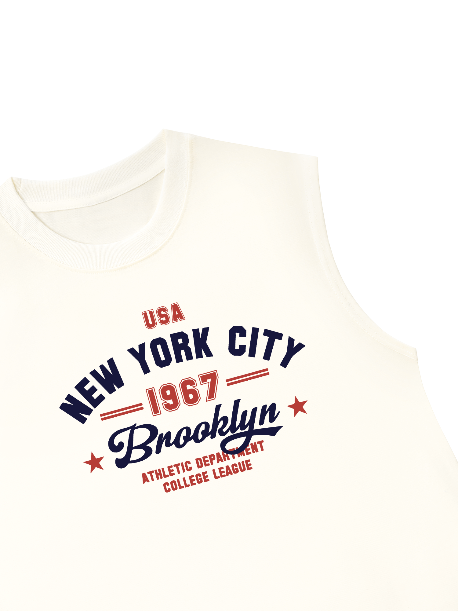 Áo Ba Lỗ Relaxed Fit USA New York City