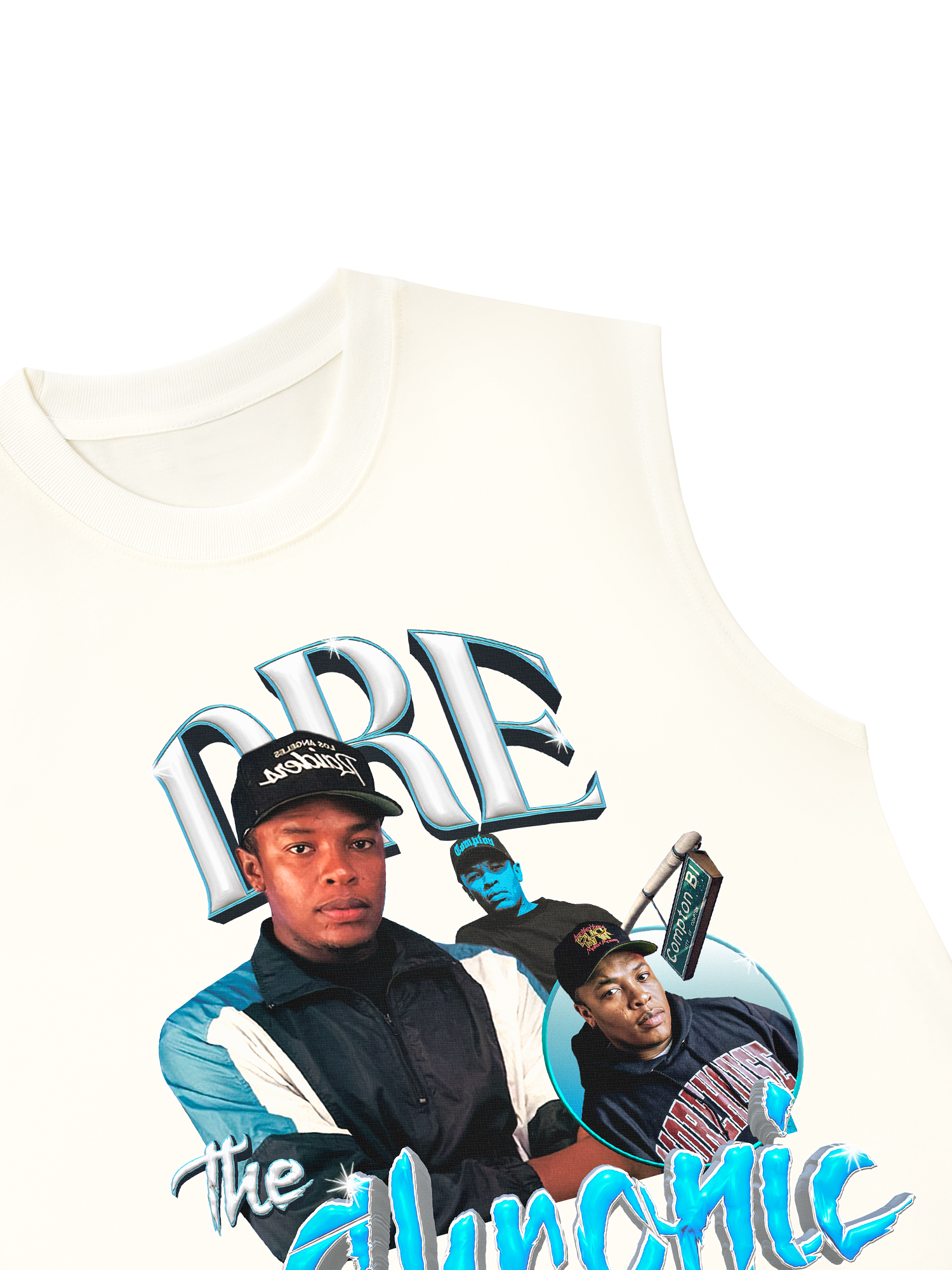 Áo Ba Lỗ Relaxed Fit Rapper Dr Dre The Chronic