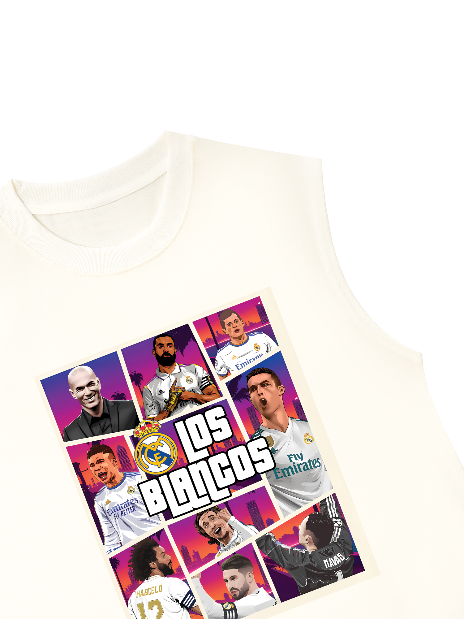 Áo Ba Lỗ Relaxed Fit Real Madrid Losblancos