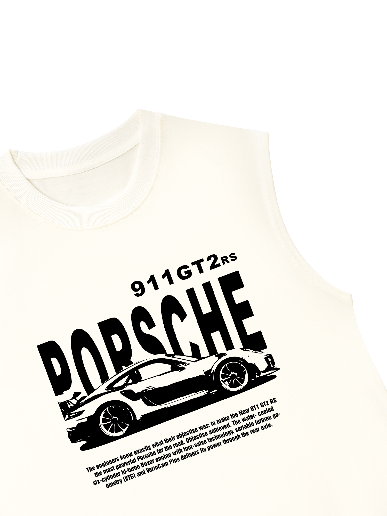 Áo Ba Lỗ Relaxed Fit Porsche The Engineers