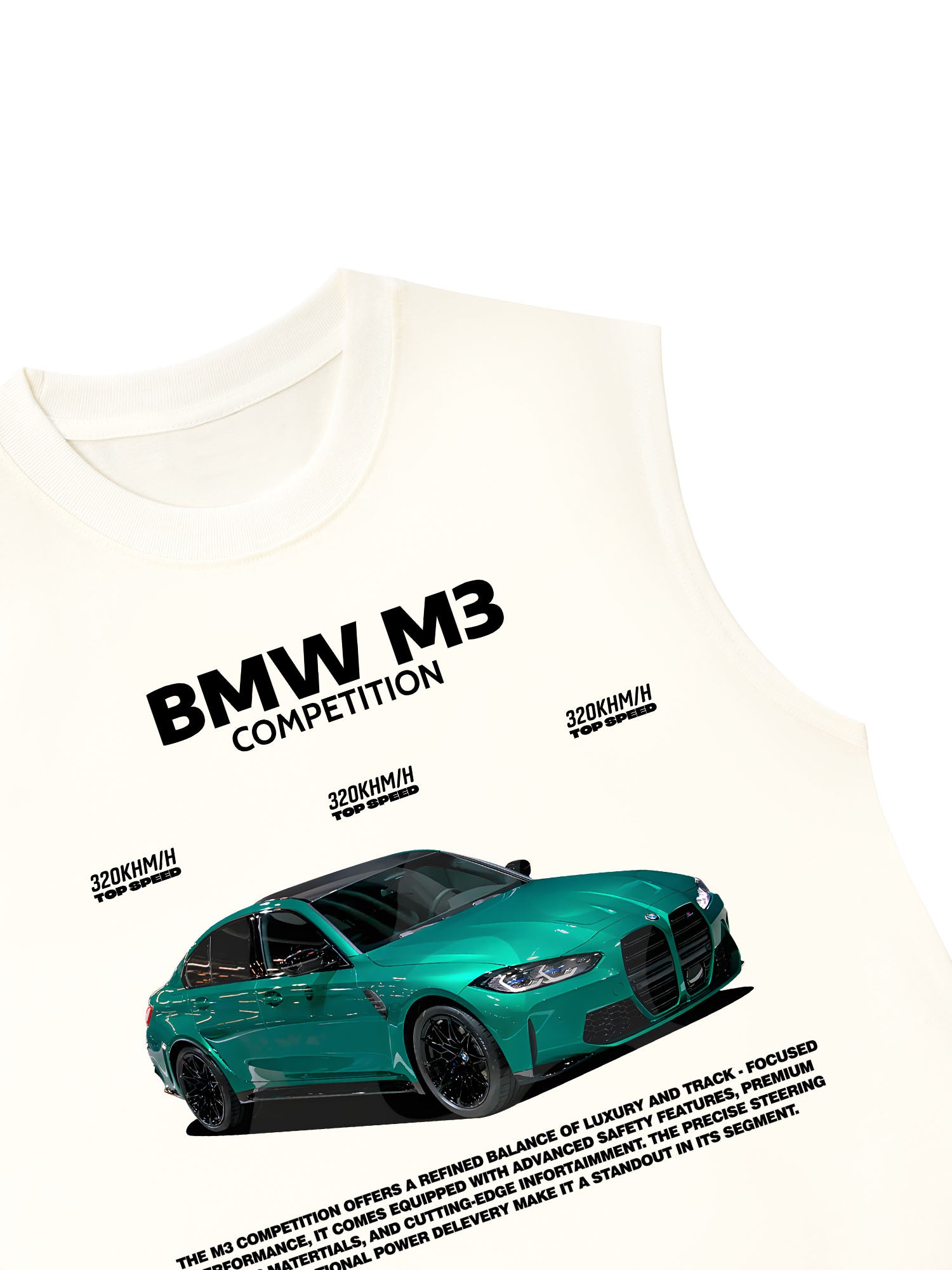 Áo Ba Lỗ Relaxed Fit BMW M3 Competition