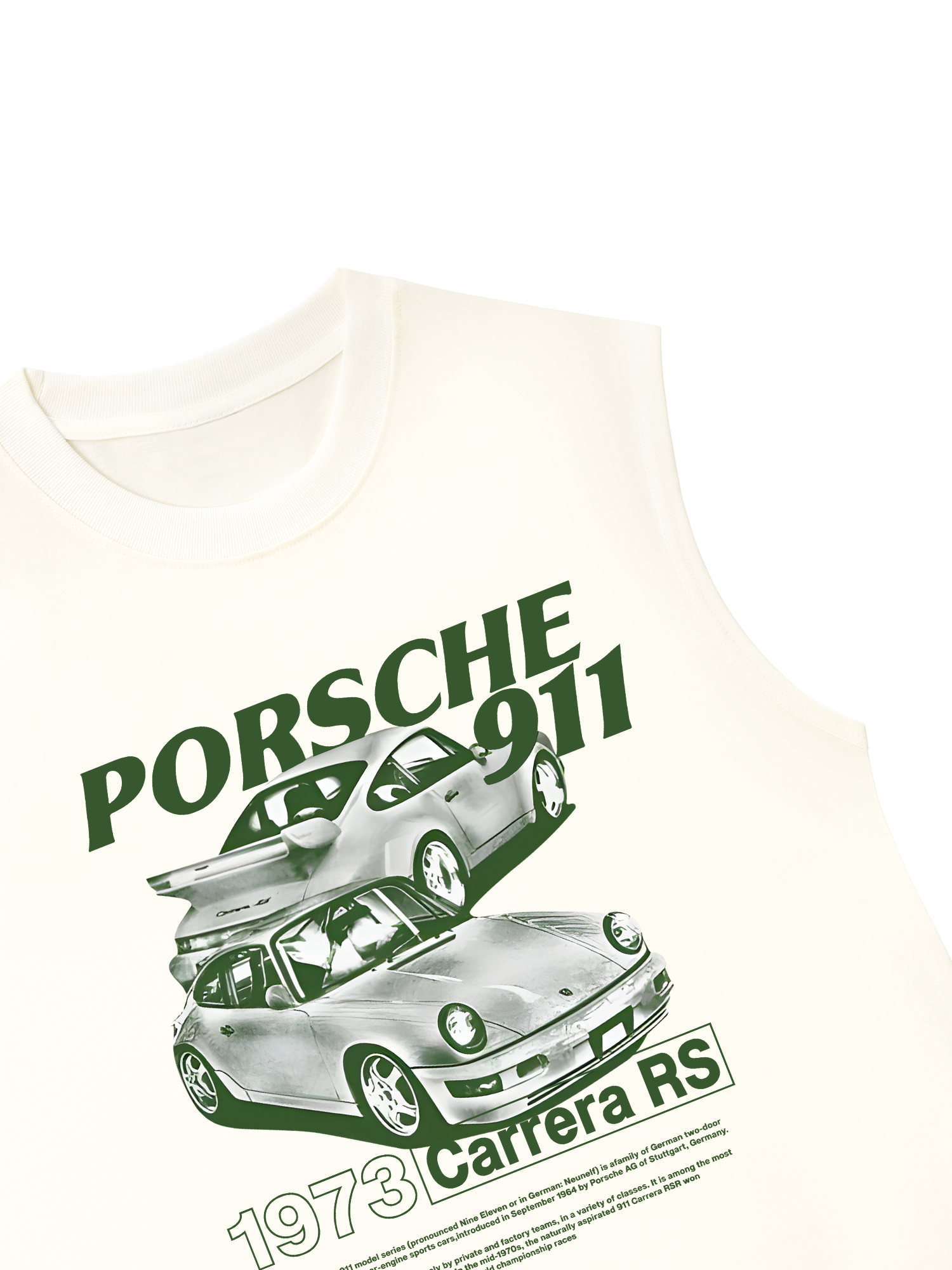 Áo Ba Lỗ Relaxed Fit Porsche 1973 Carrera RS