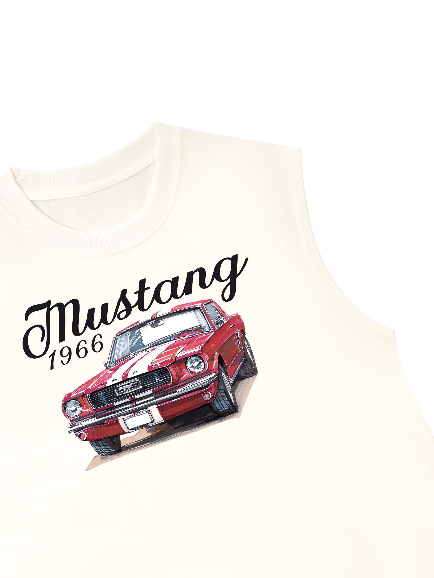 Áo Ba Lỗ Relaxed Fit Ford Mustang 1966