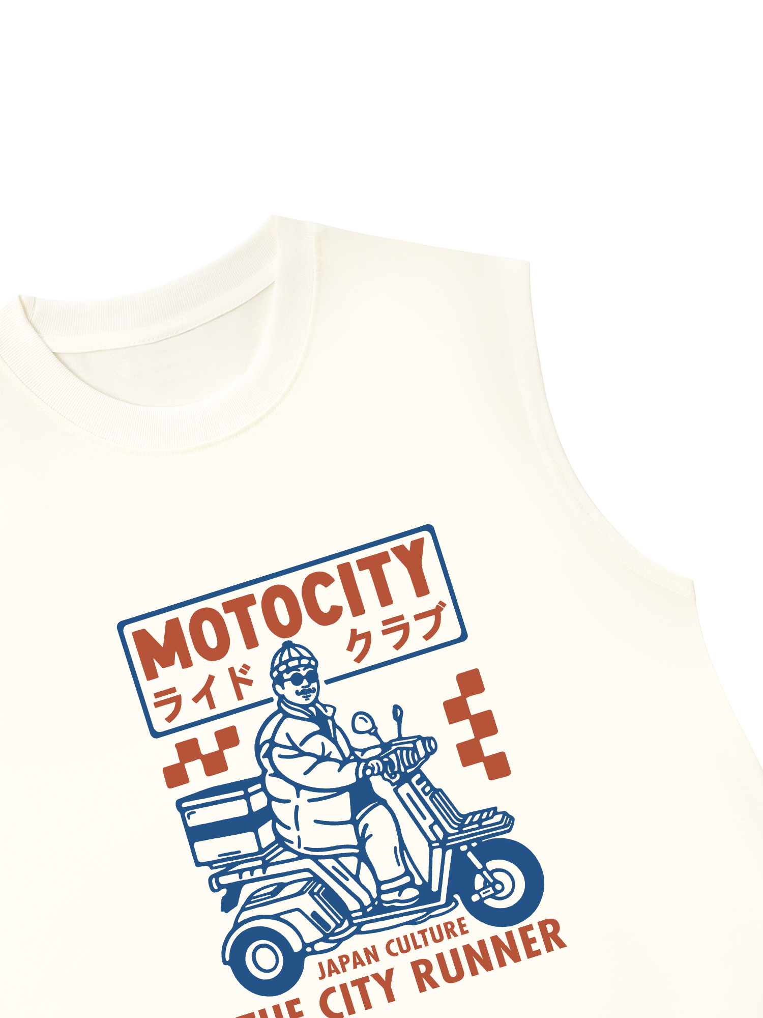 Áo Ba Lỗ Relaxed Fit MOTOCITY