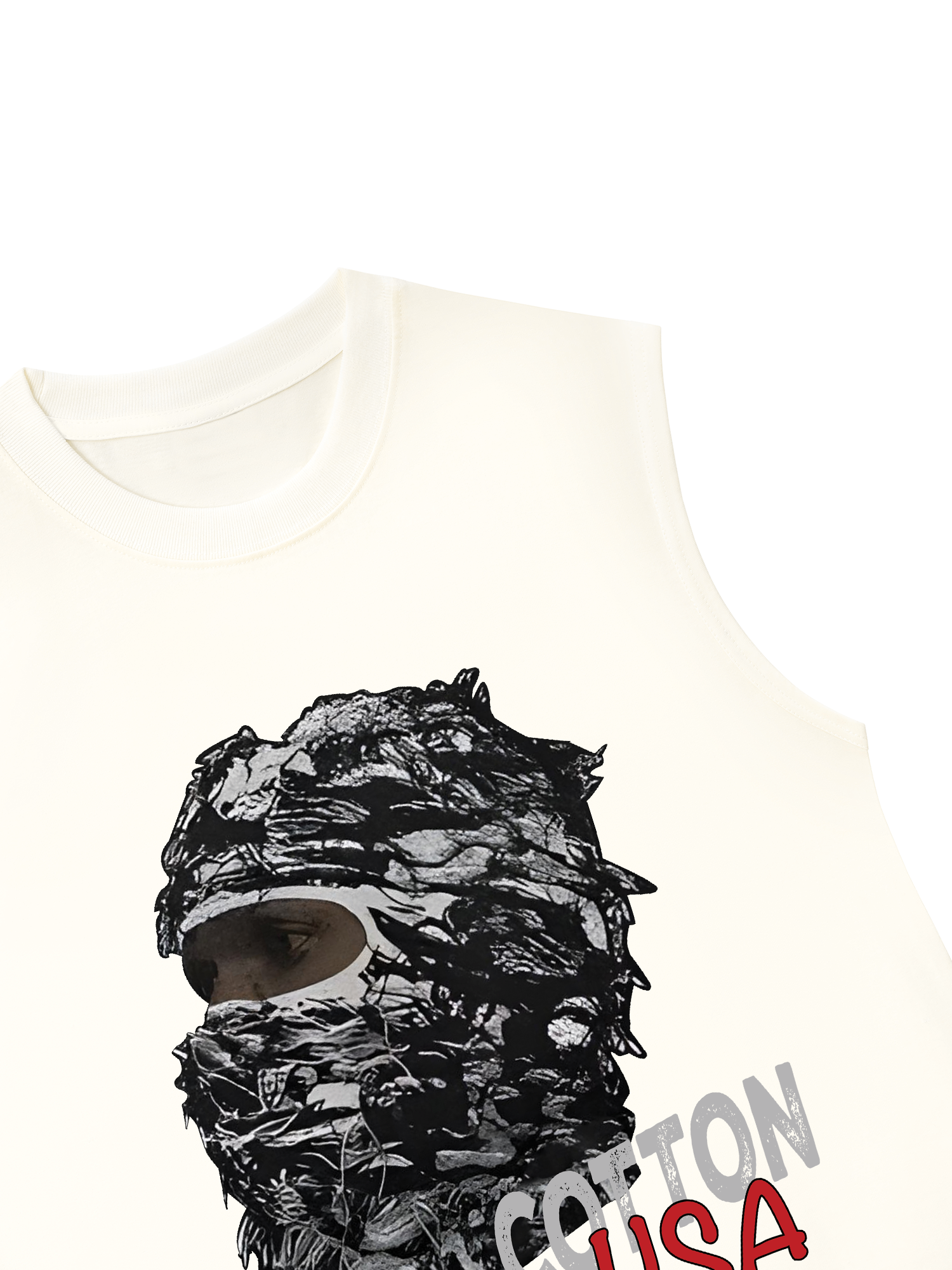 Áo Ba Lỗ Relaxed Fit Rapper Yeat Cotton USA