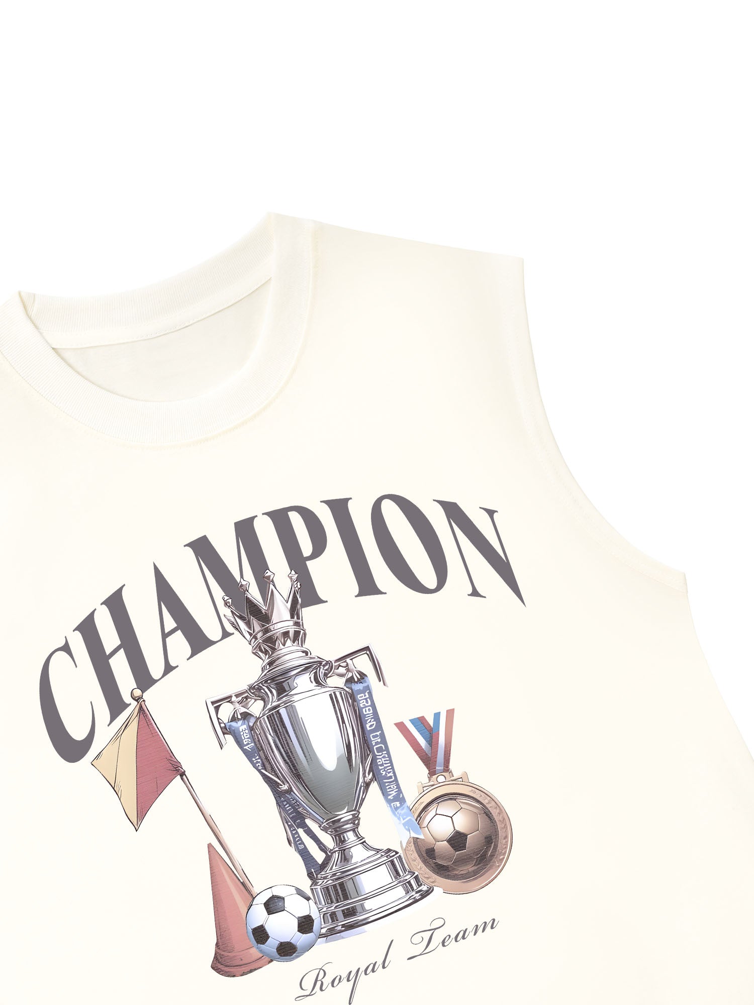 Áo Ba Lỗ Relaxed Fit Champions Royal Team
