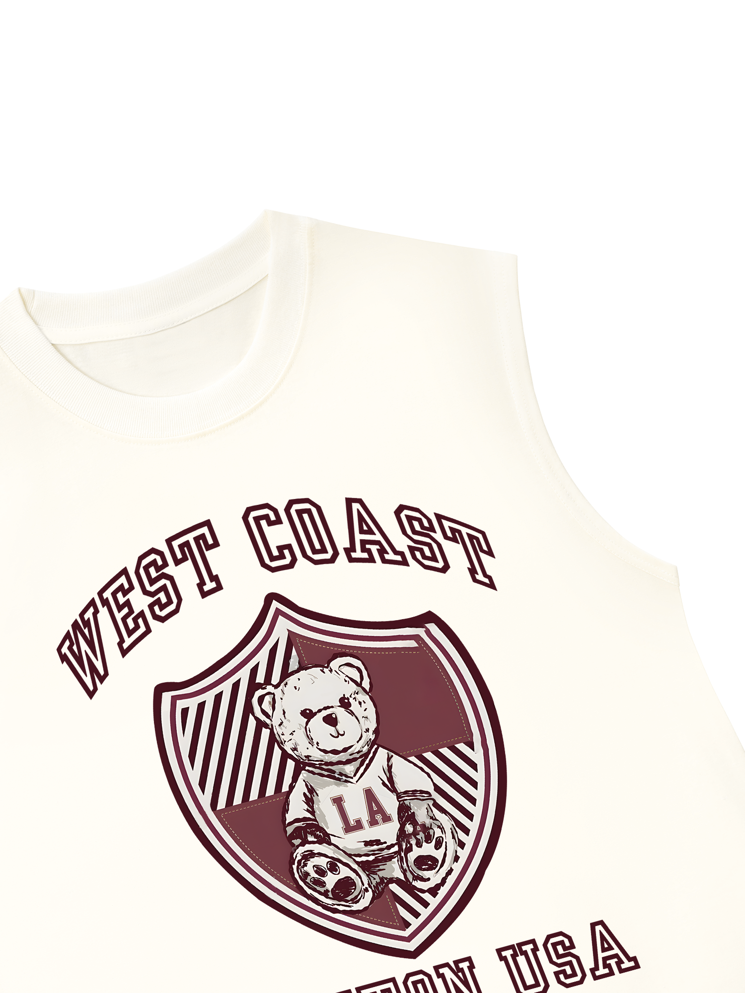 Áo Ba Lỗ Relaxed Fit City WestCoast