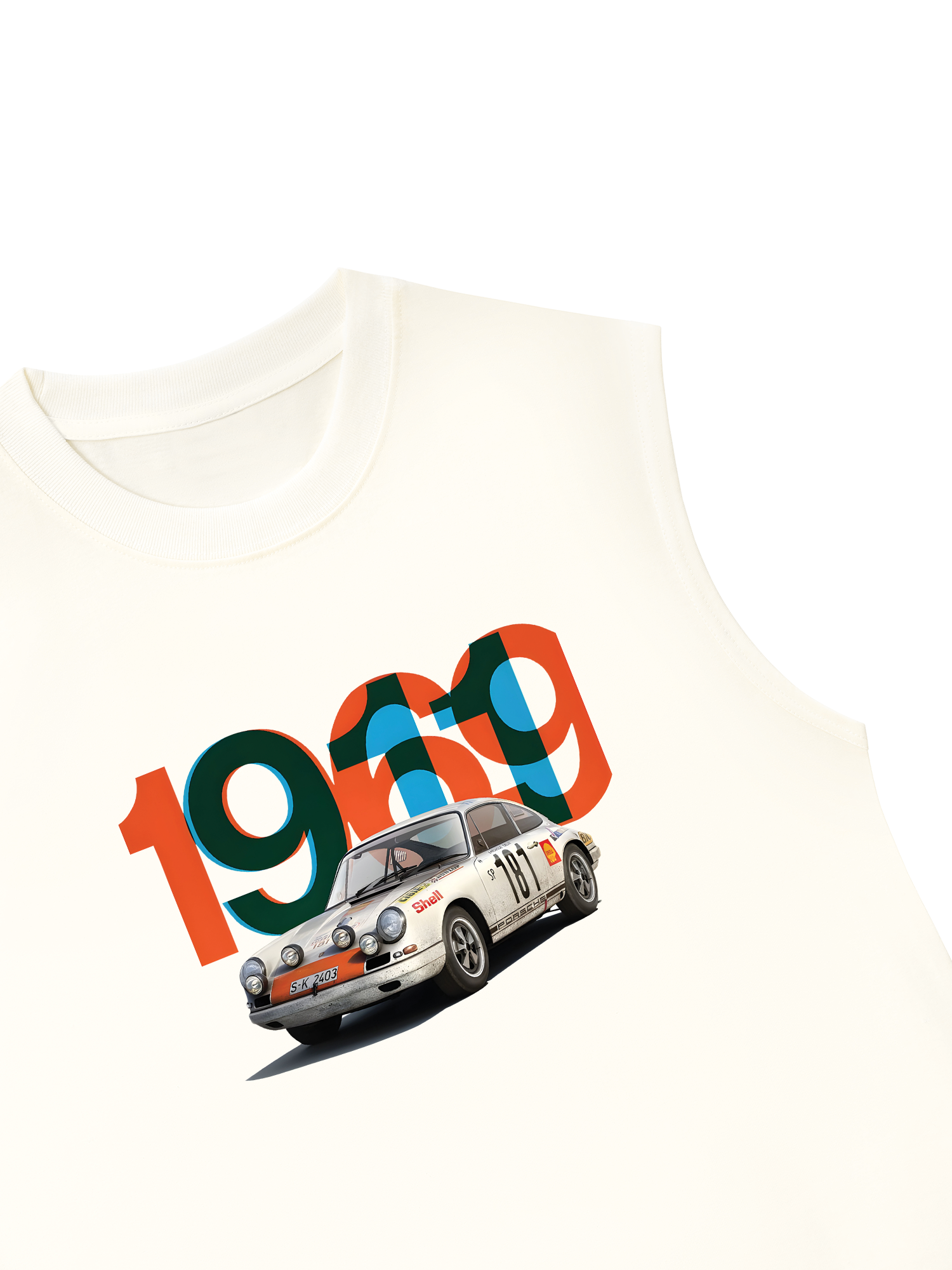 Áo Ba Lỗ Relaxed Fit PORSCHE 911R