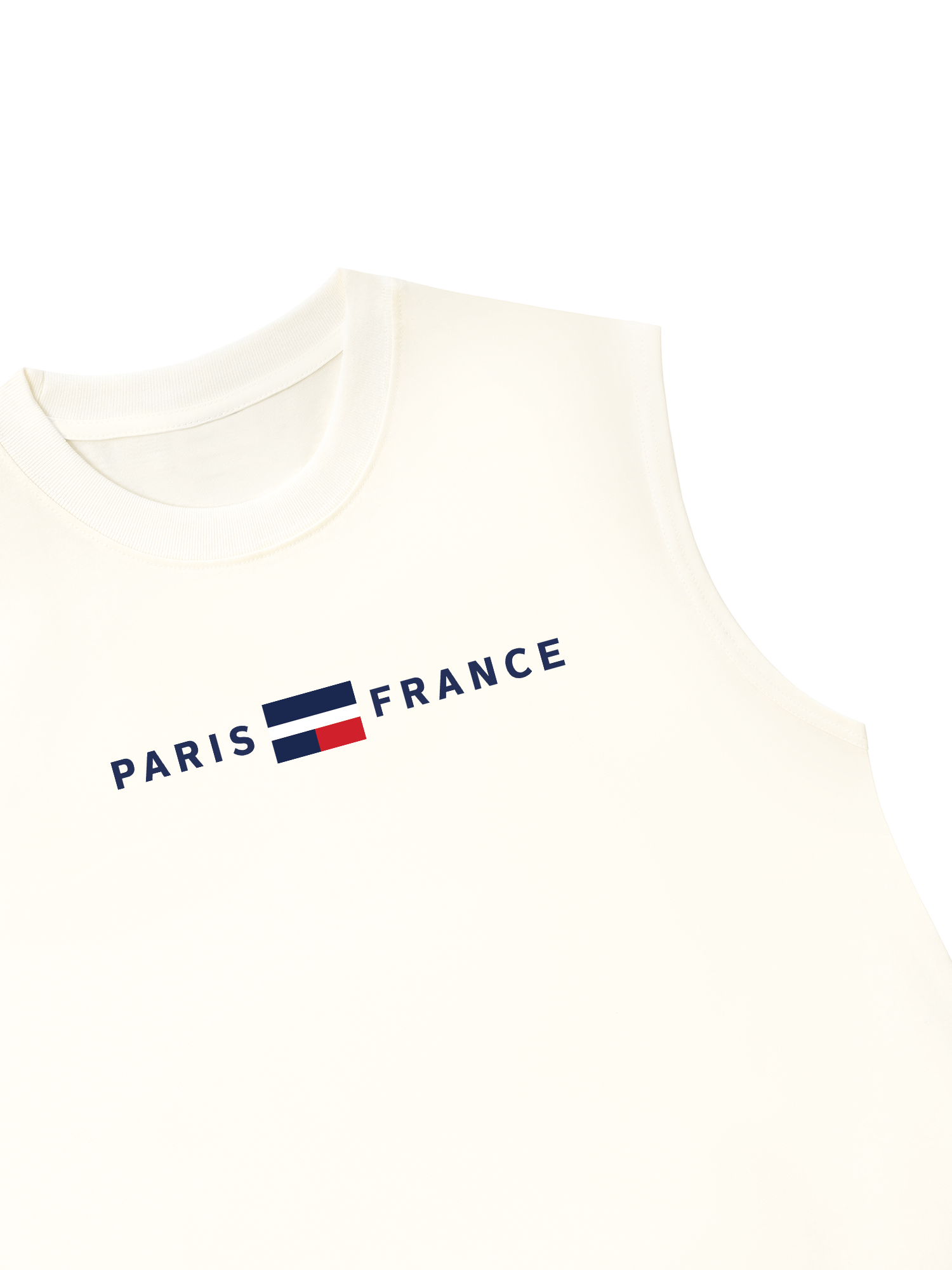 Áo Ba Lỗ Relaxed Fit City Paris France