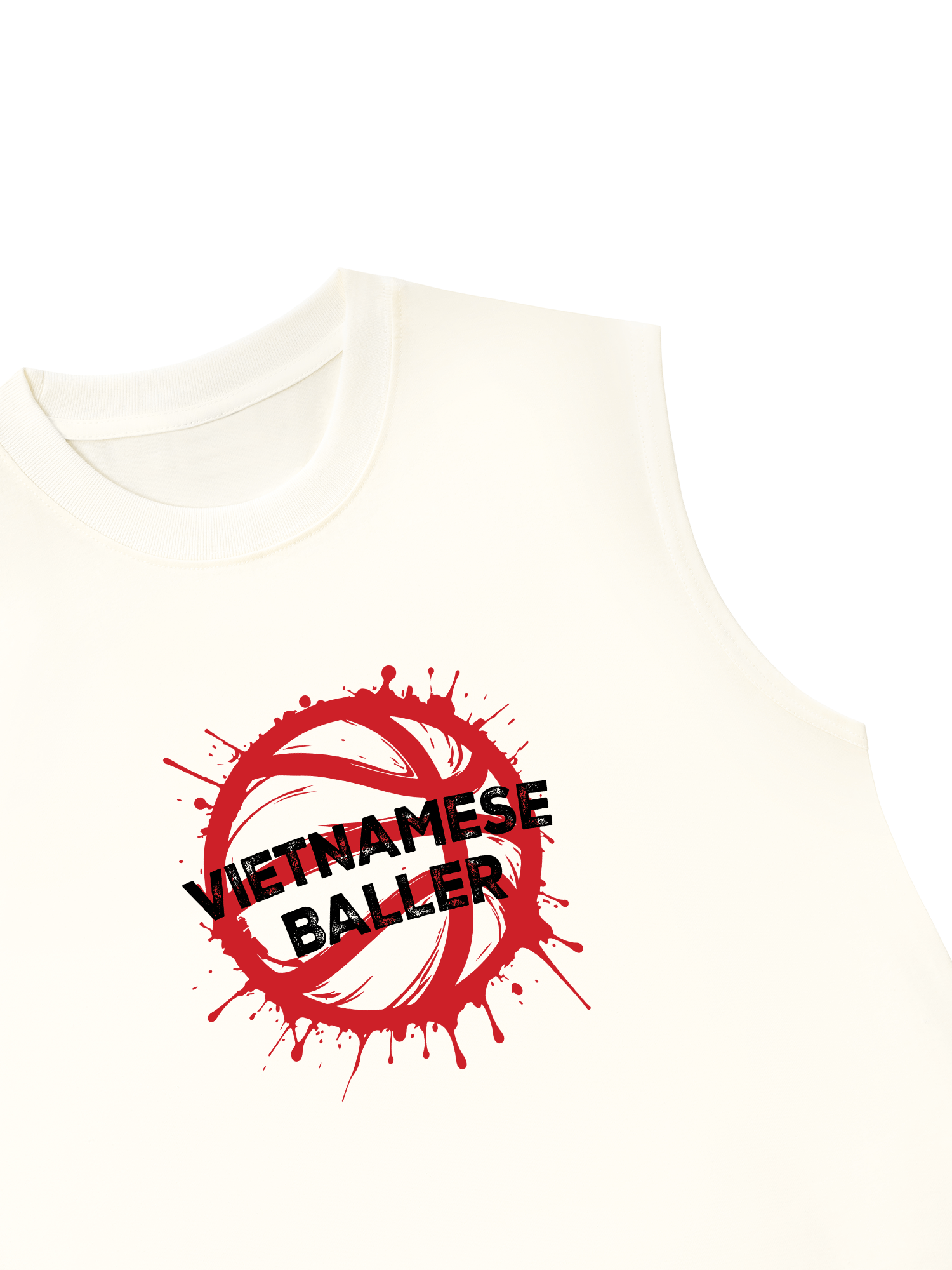 Áo Ba Lỗ Relaxed Fit Basketball Vietnamese Baller