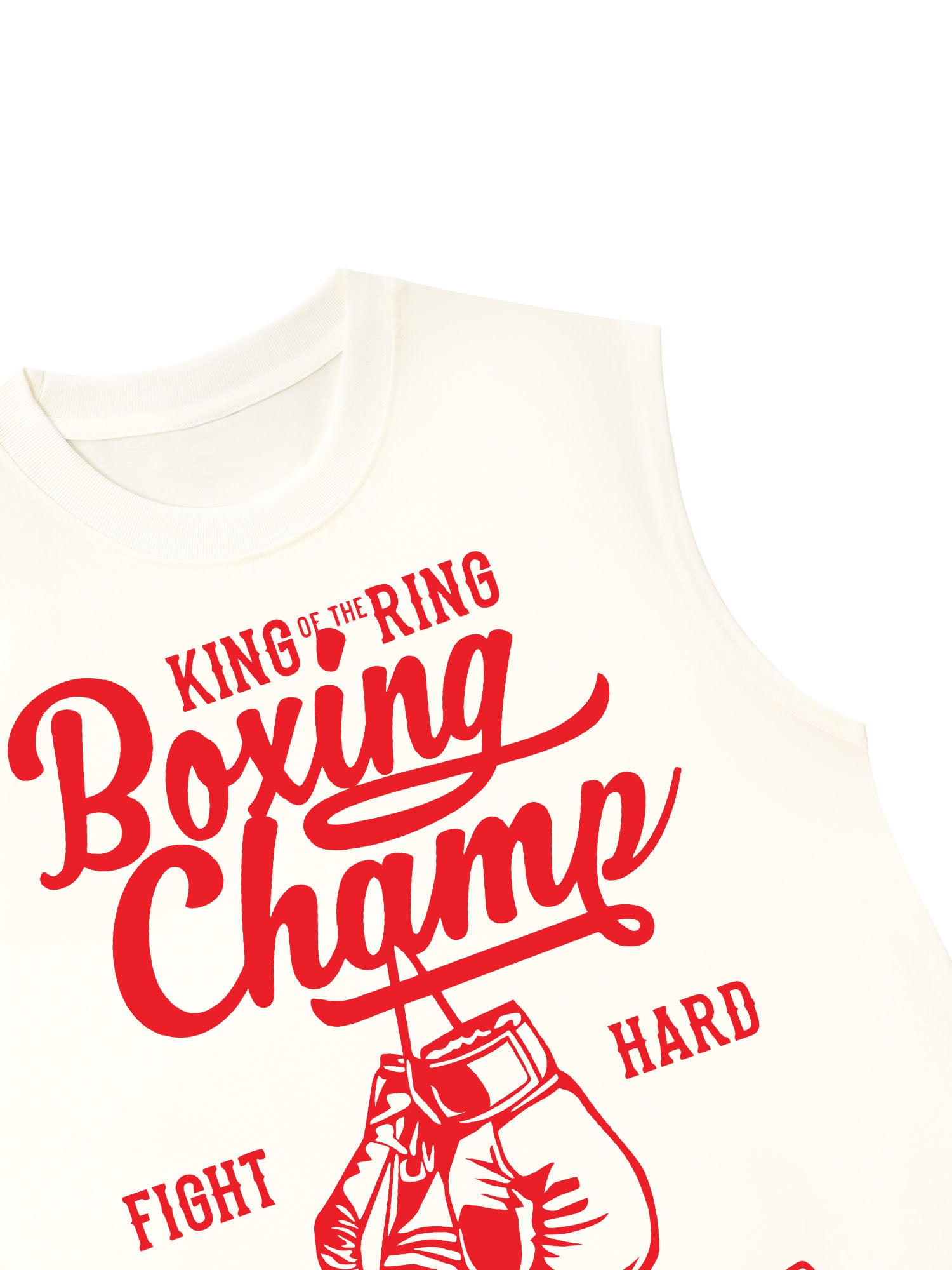 Áo Ba Lỗ Relaxed Fit Champions Boxing Club