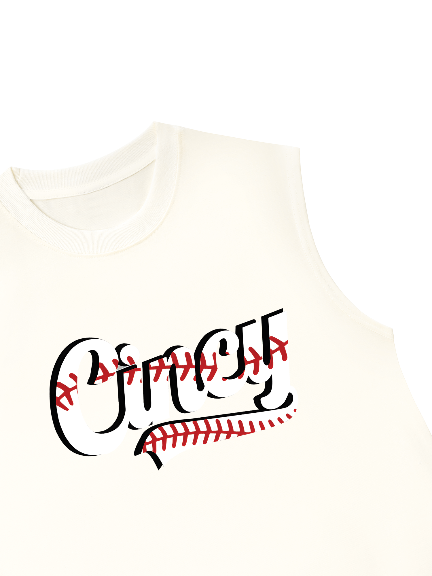 Áo Ba Lỗ Relaxed Fit Baseball Cincy