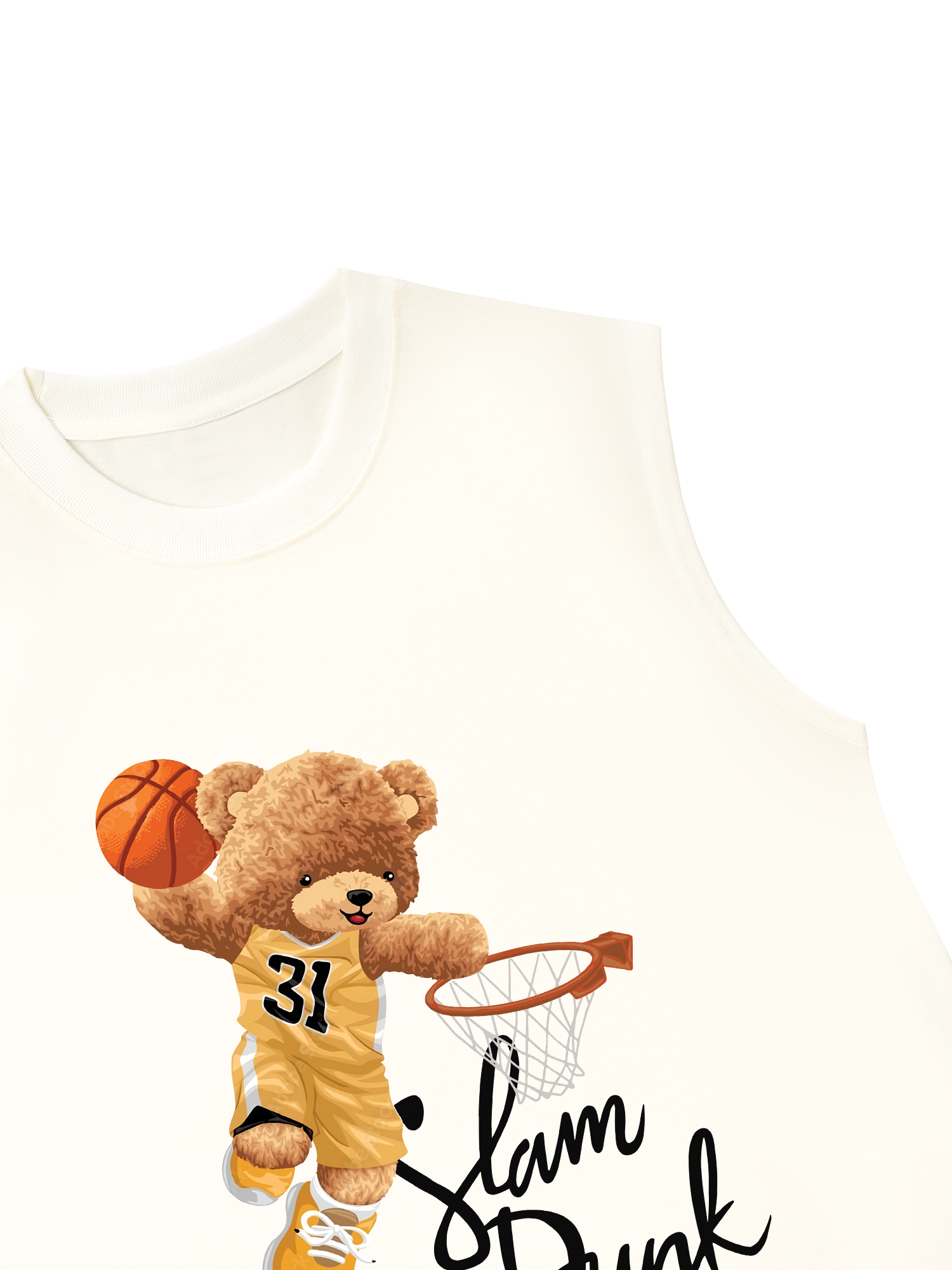 Áo Ba Lỗ Relaxed Fit Basketball Teddy Salm Dunk