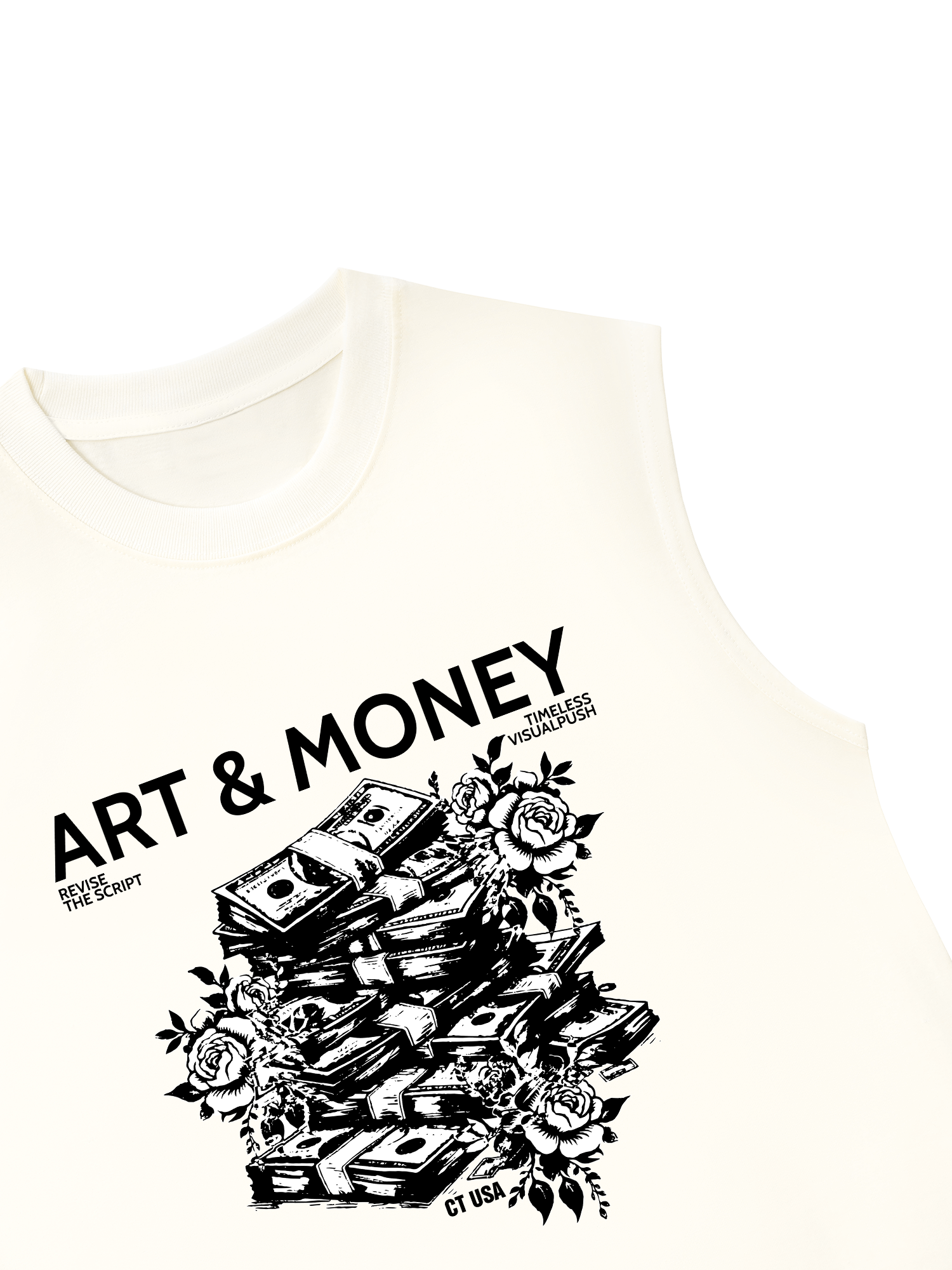 Áo Ba Lỗ Relaxed Fit Art & Money