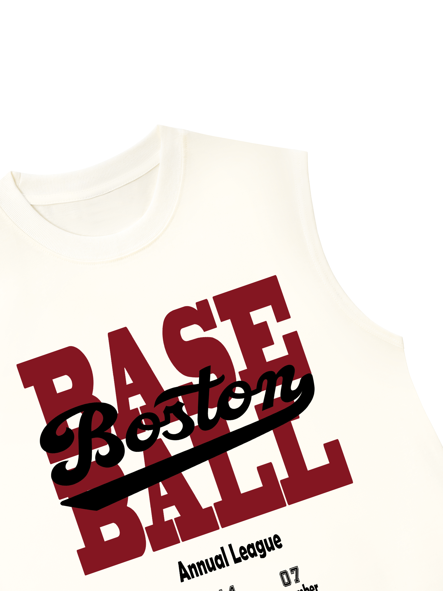 Áo Ba Lỗ Relaxed Fit Baseball Boston League