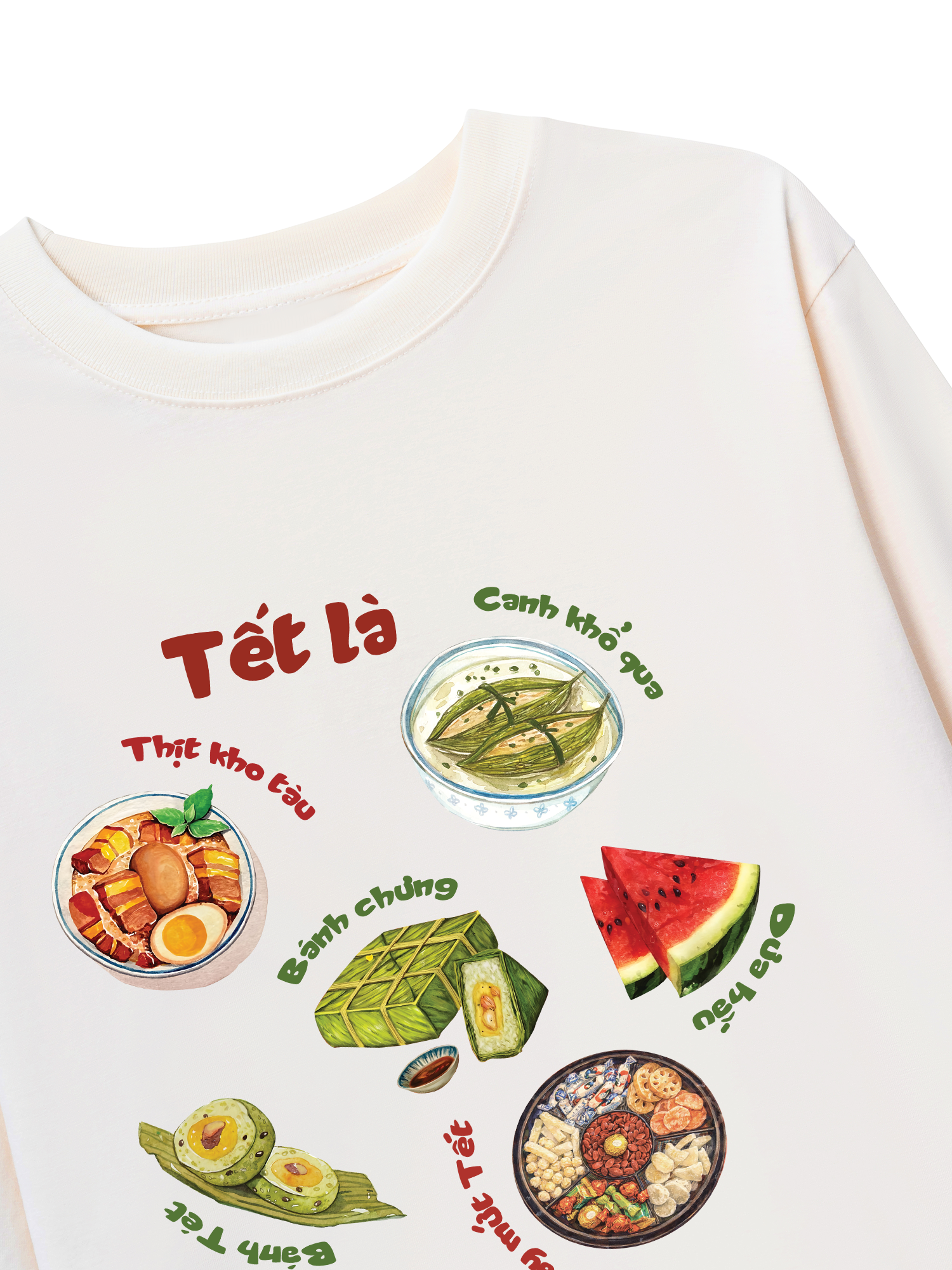 Áo Thun Dài Tay Tết Là 1