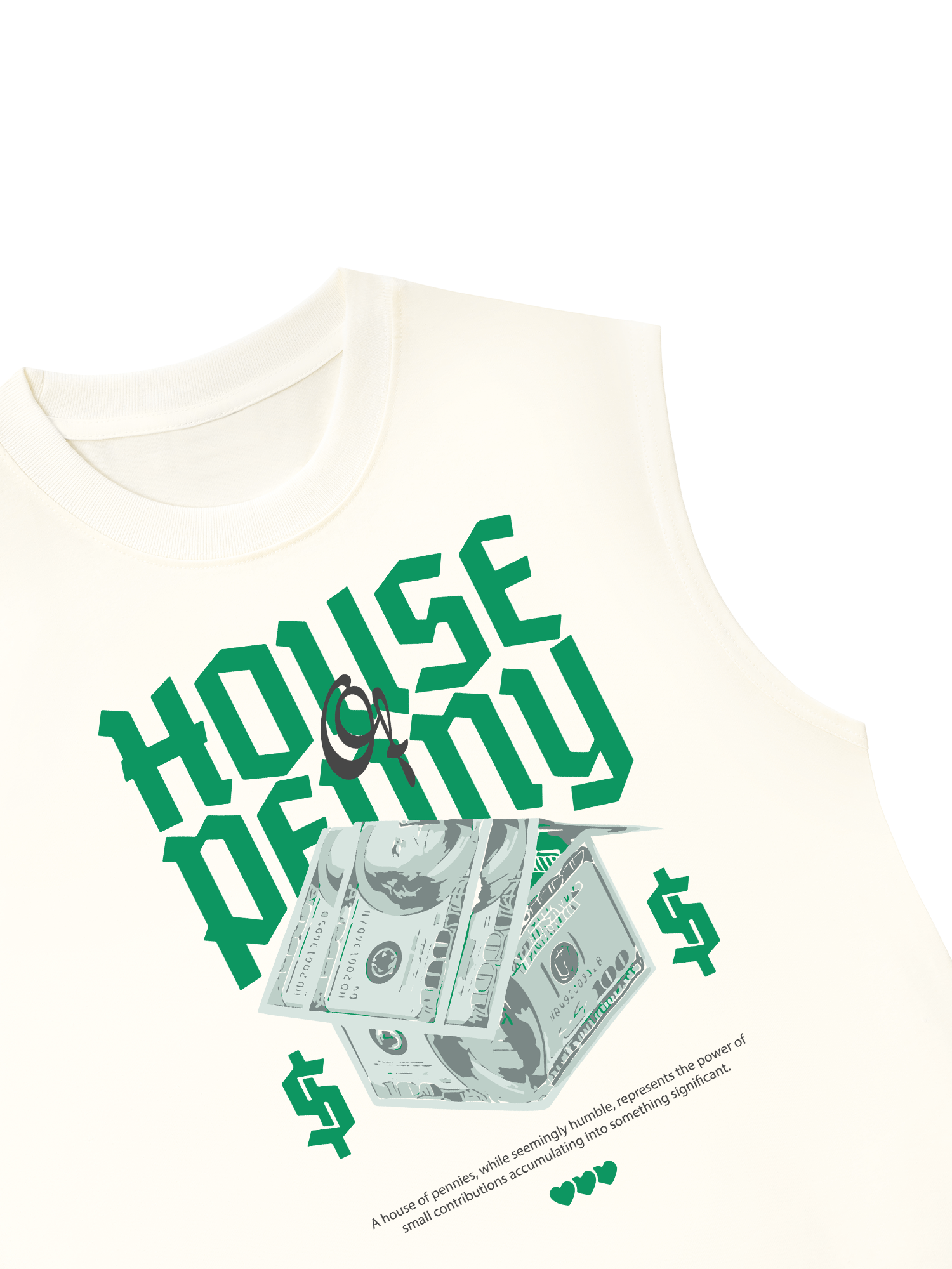 Áo Ba Lỗ Relaxed Fit Money House Of Penny