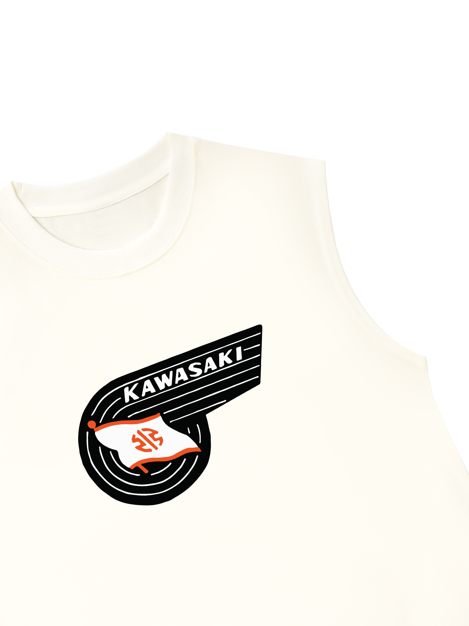 Áo Ba Lỗ Relaxed Fit Kawasaki Spirit