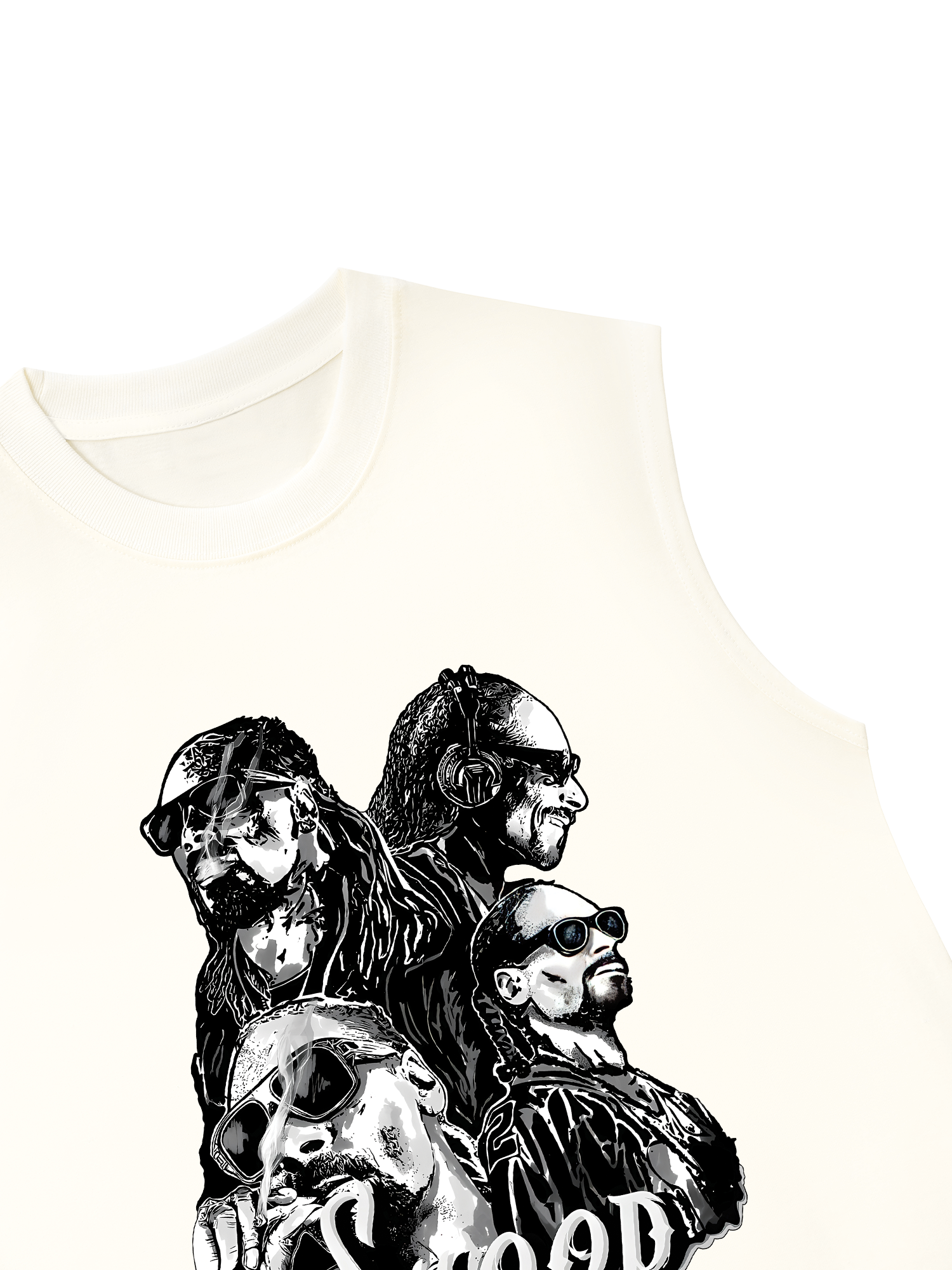Áo Ba Lỗ Relaxed Fit Snoop Dog Graphic