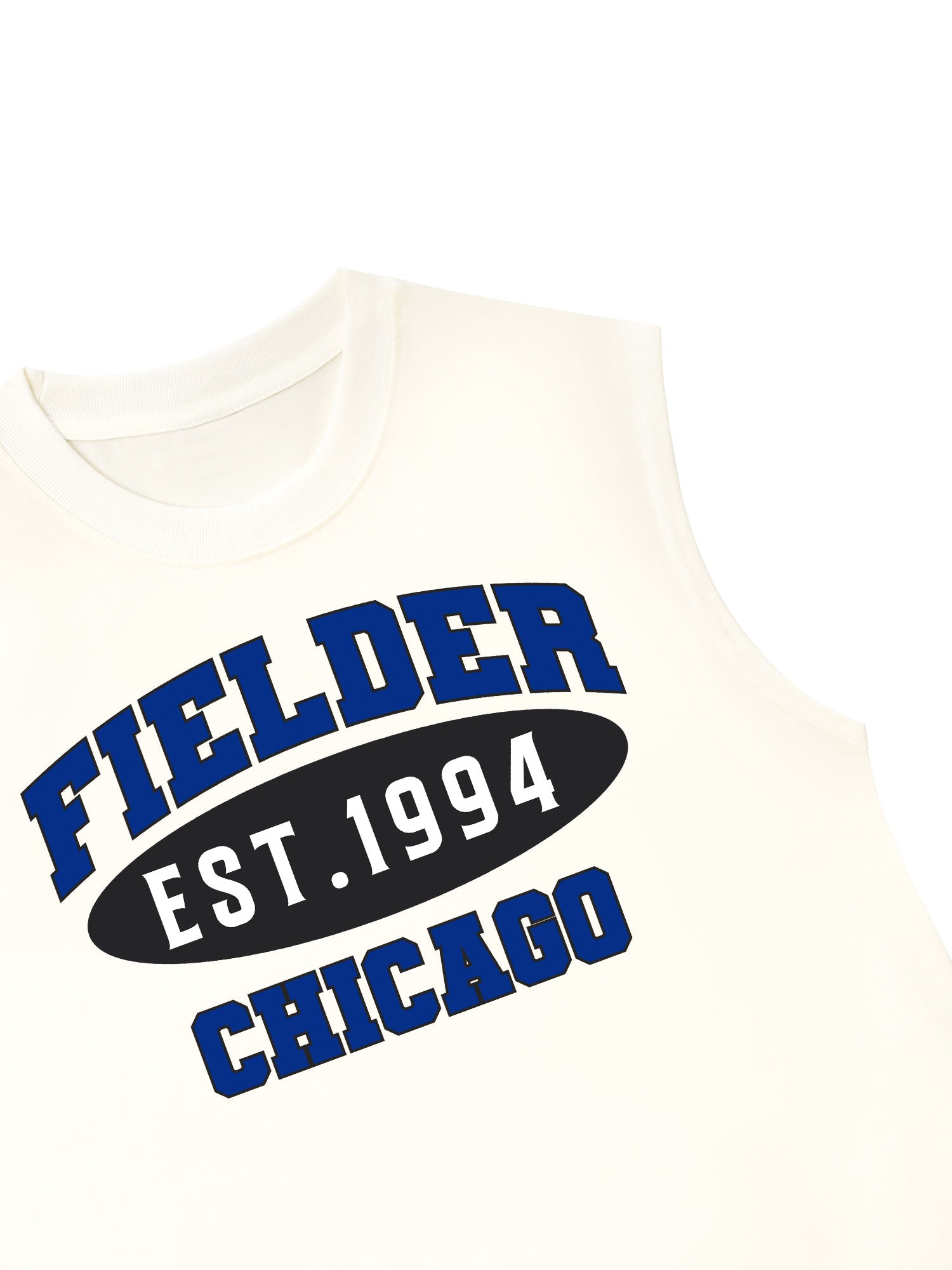 Áo Ba Lỗ Relaxed Fit Baseball Fielder Chicago