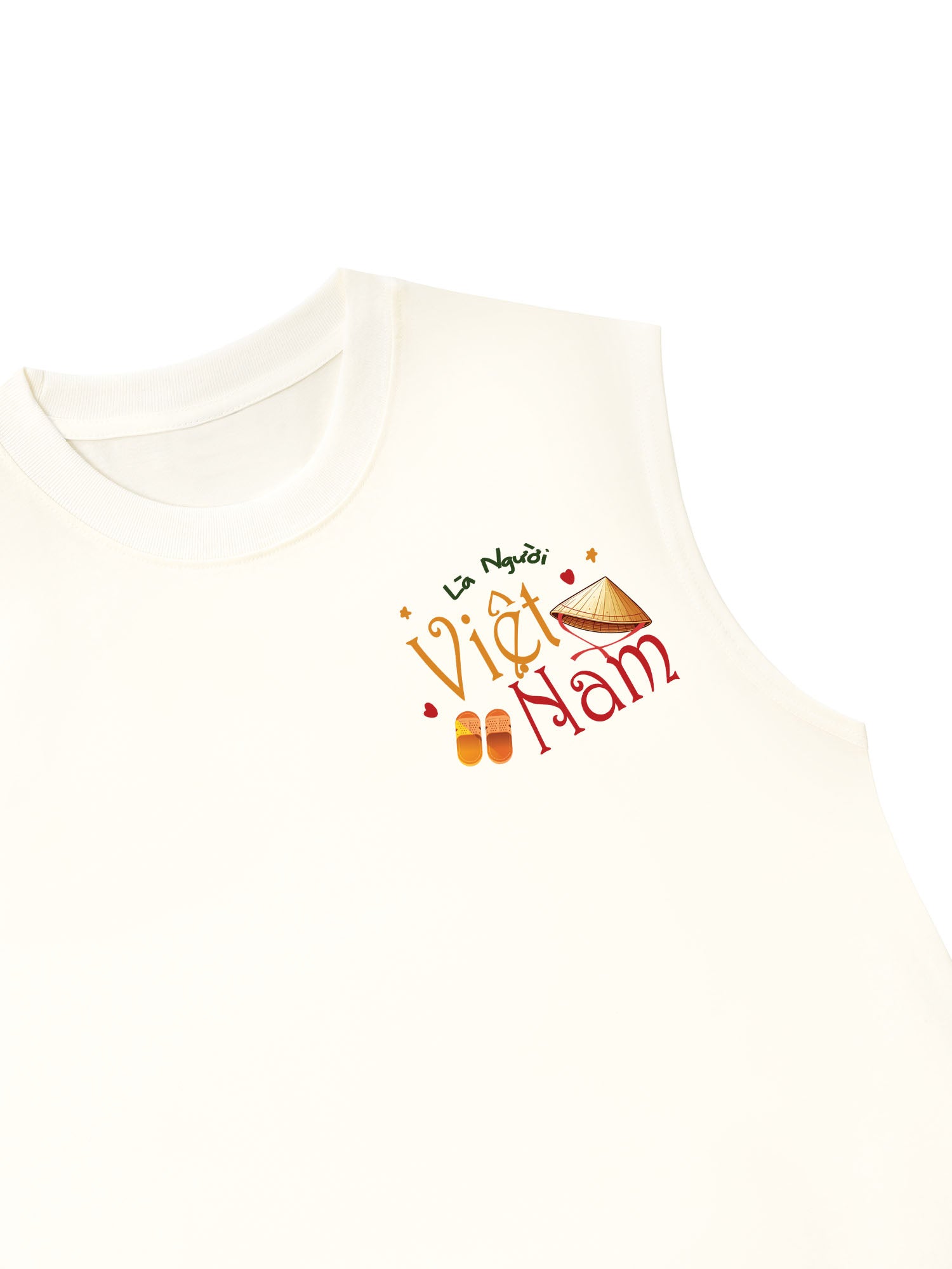 Áo Ba Lỗ Relaxed Fit Là Người Việt Nam
