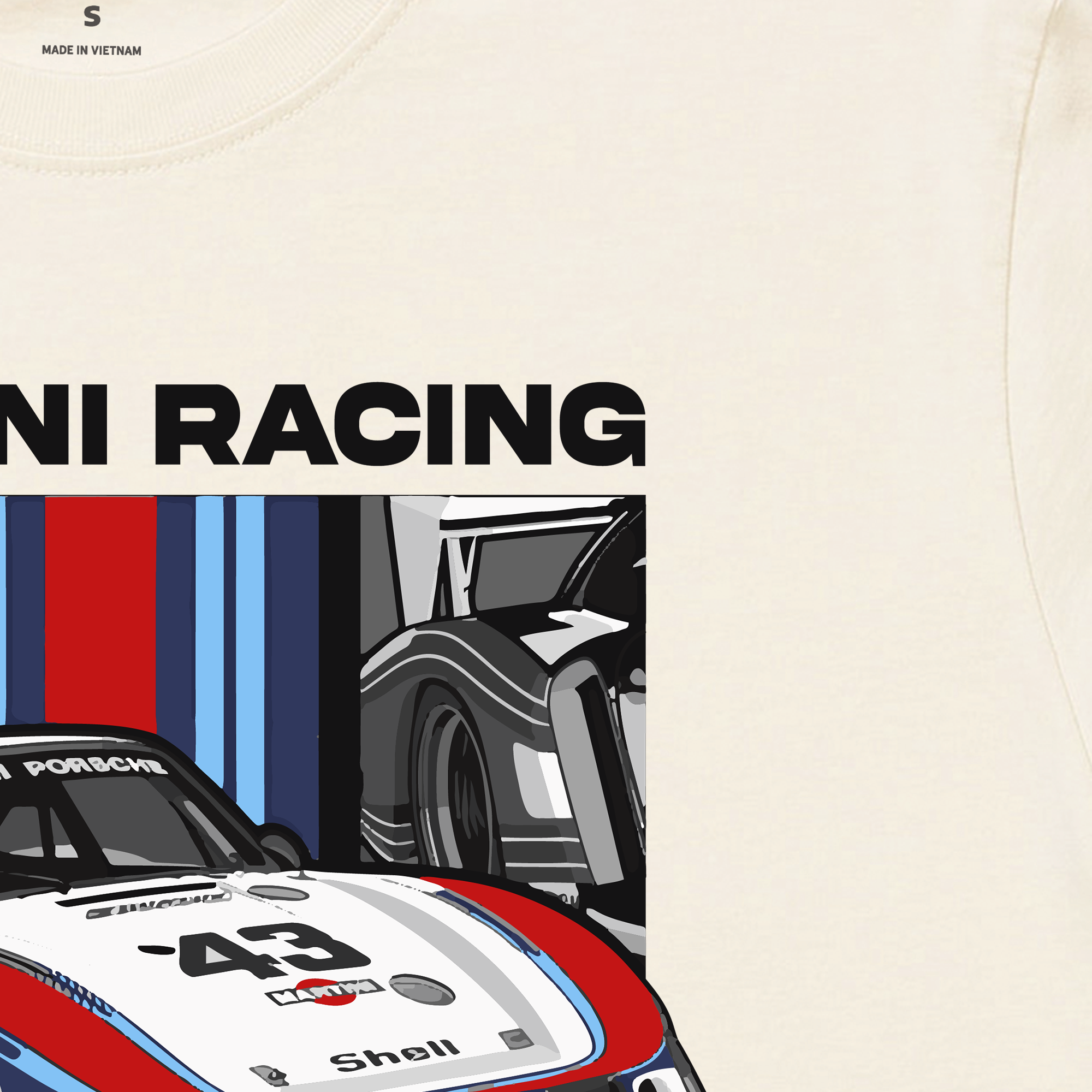 Áo Thun Oversize Porsche 935 Martini Racing