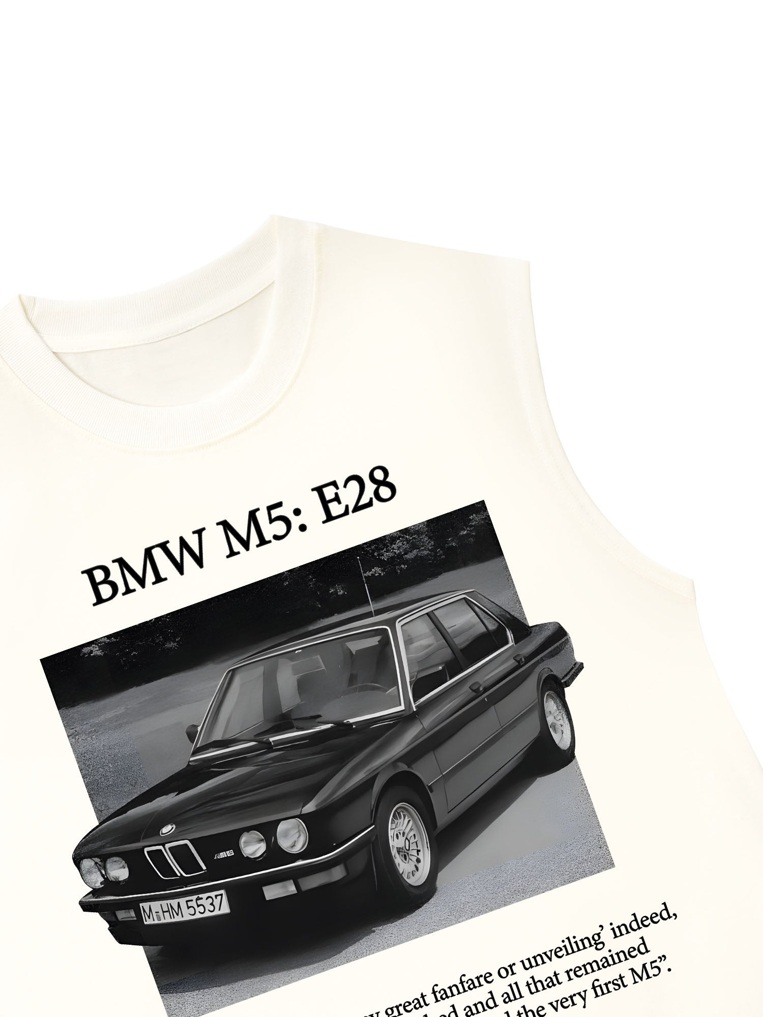 Áo Ba Lỗ Relaxed Fit BMW M5 E28