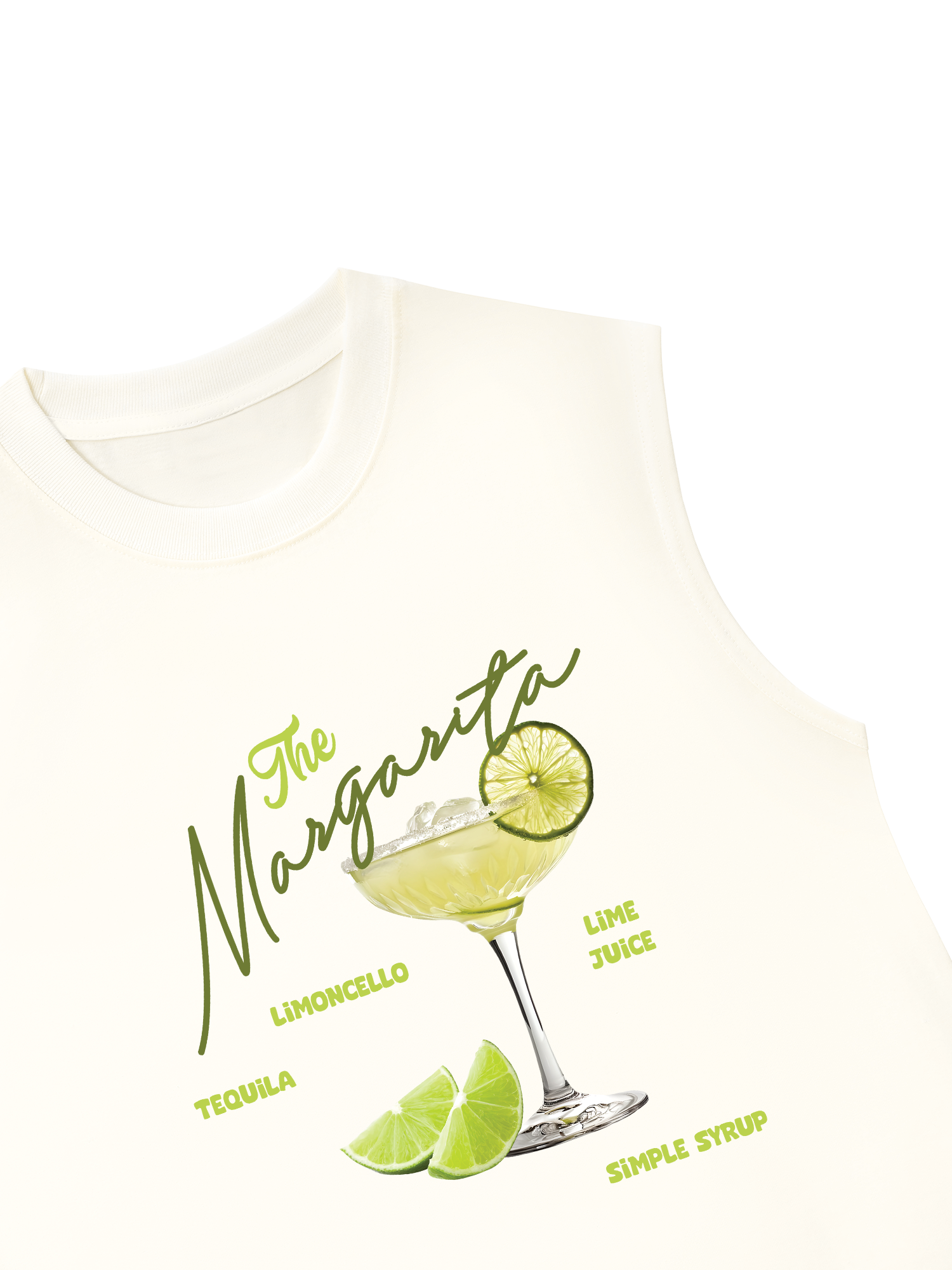 Áo Ba Lỗ Relaxed Fit The Margarita Lime