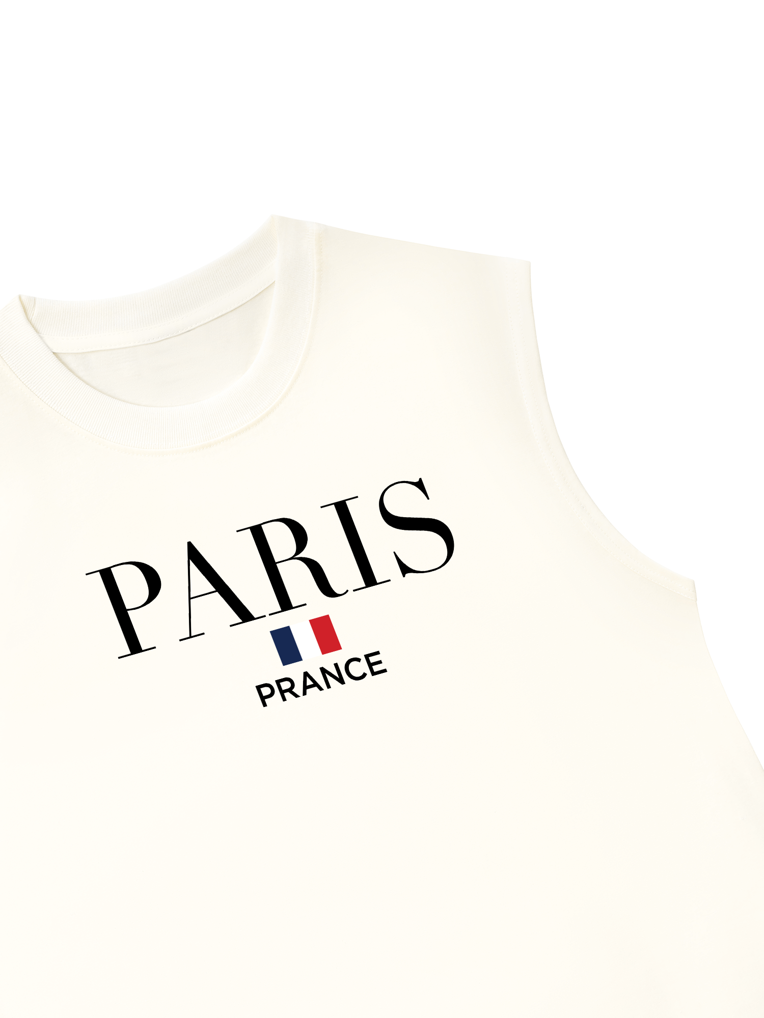 Áo Ba Lỗ Relaxed Fit Paris Prance