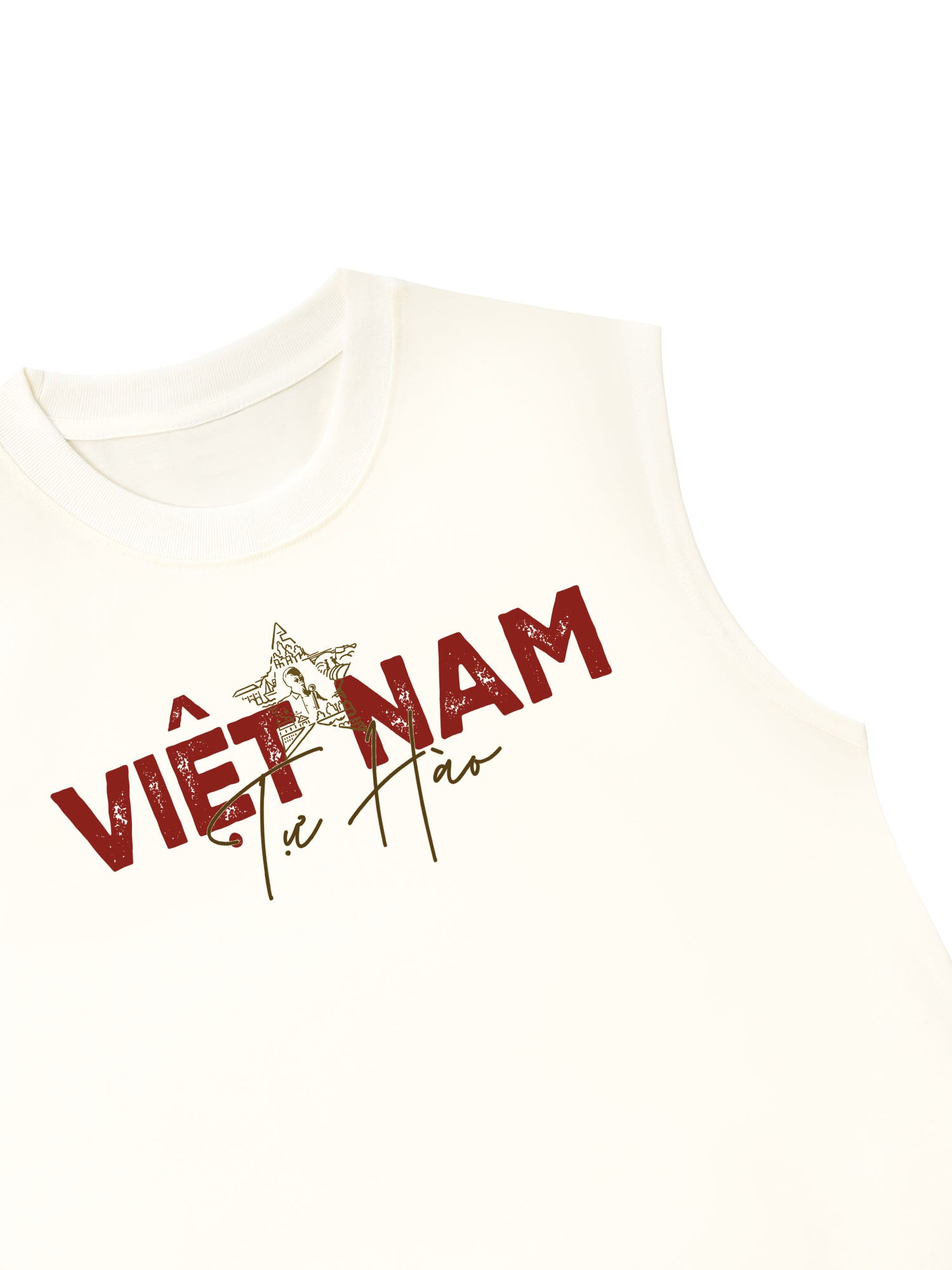 Áo Ba Lỗ Relaxed Fit Việt Nam Tự Hào