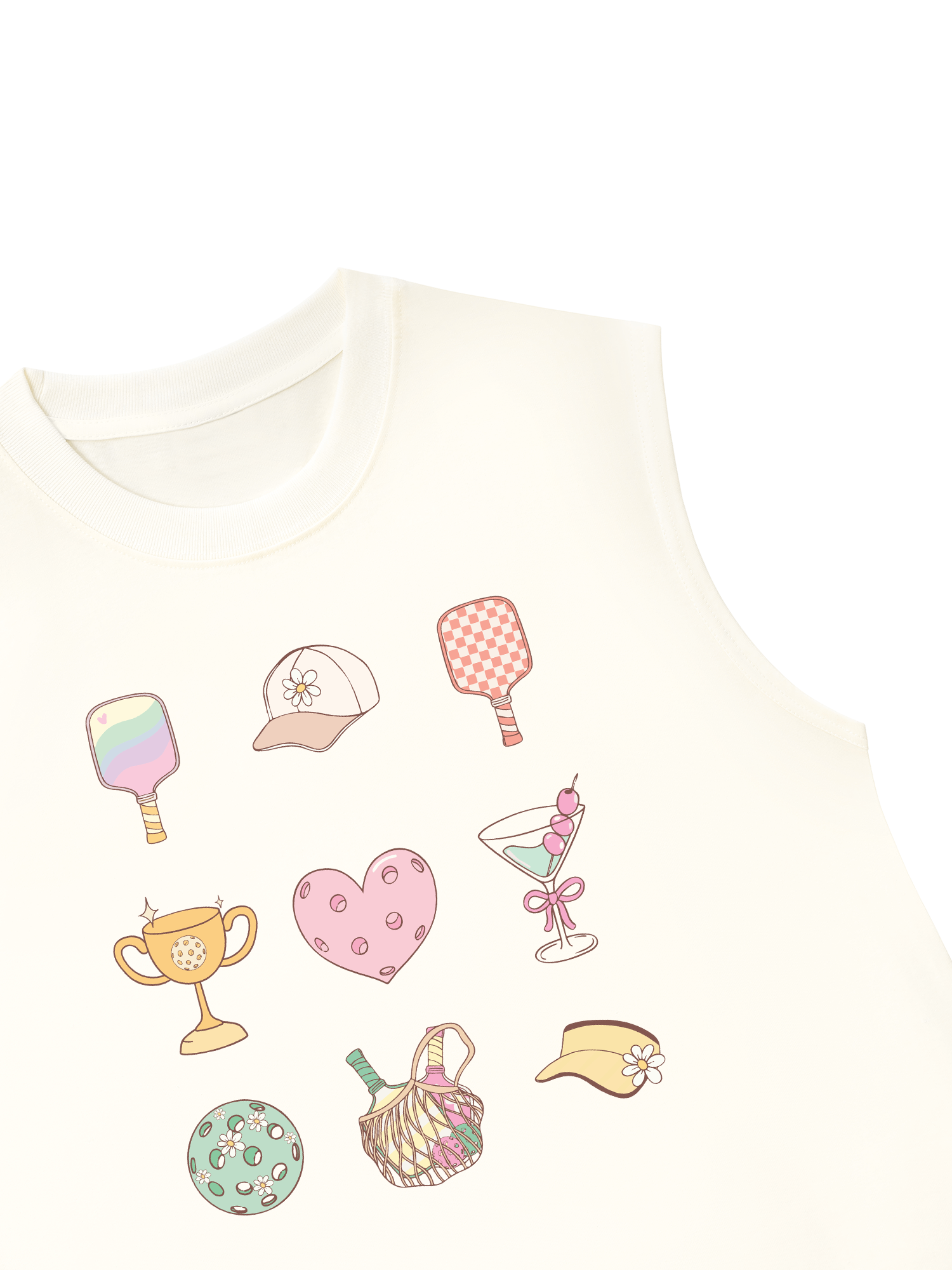 Áo Ba Lỗ Relaxed Fit Pickleball Mood