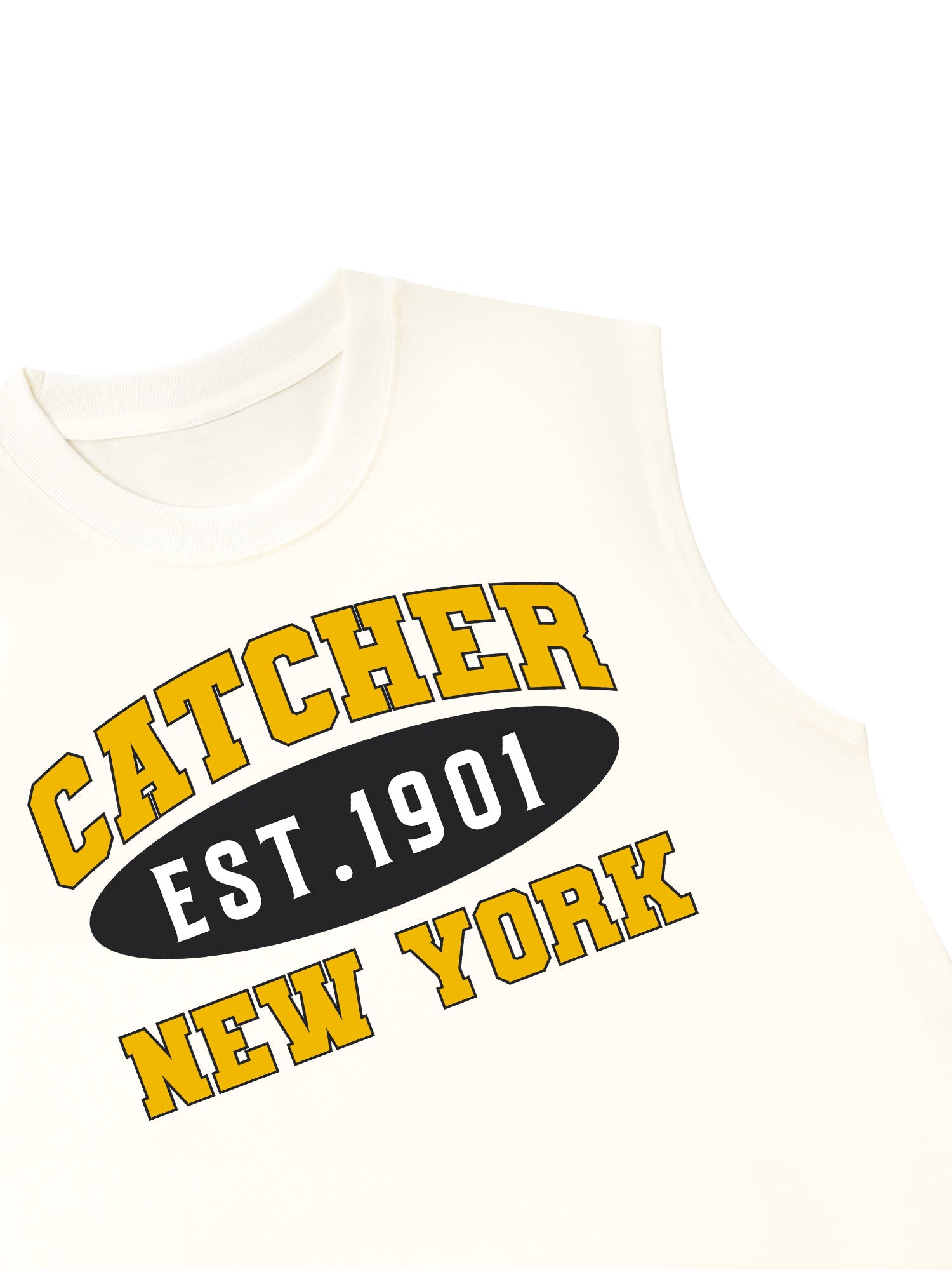 Áo Ba Lỗ Relaxed Fit Baseball Catcher New York
