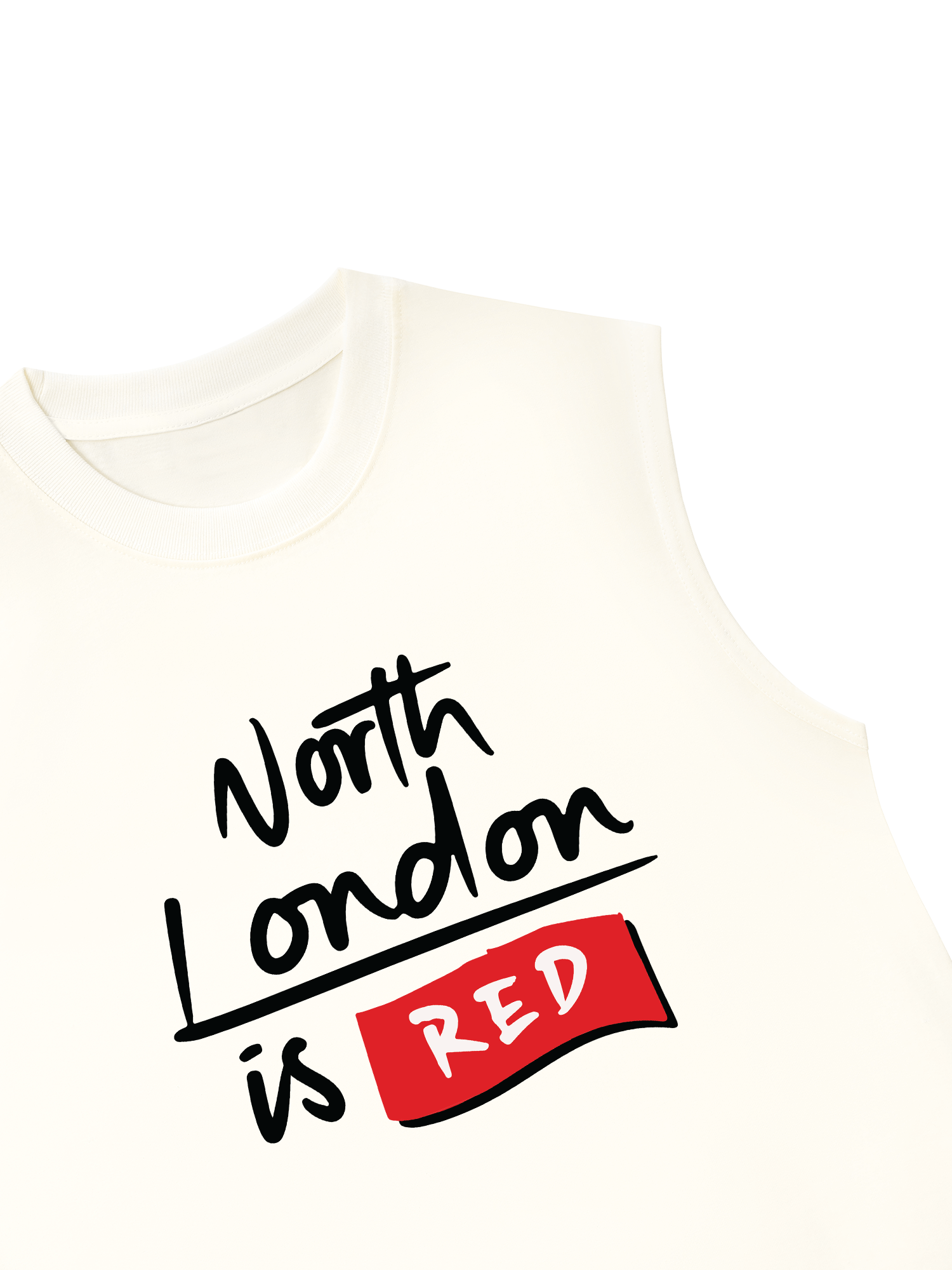 Áo Ba Lỗ Relaxed Fit Soccer North London Is Red