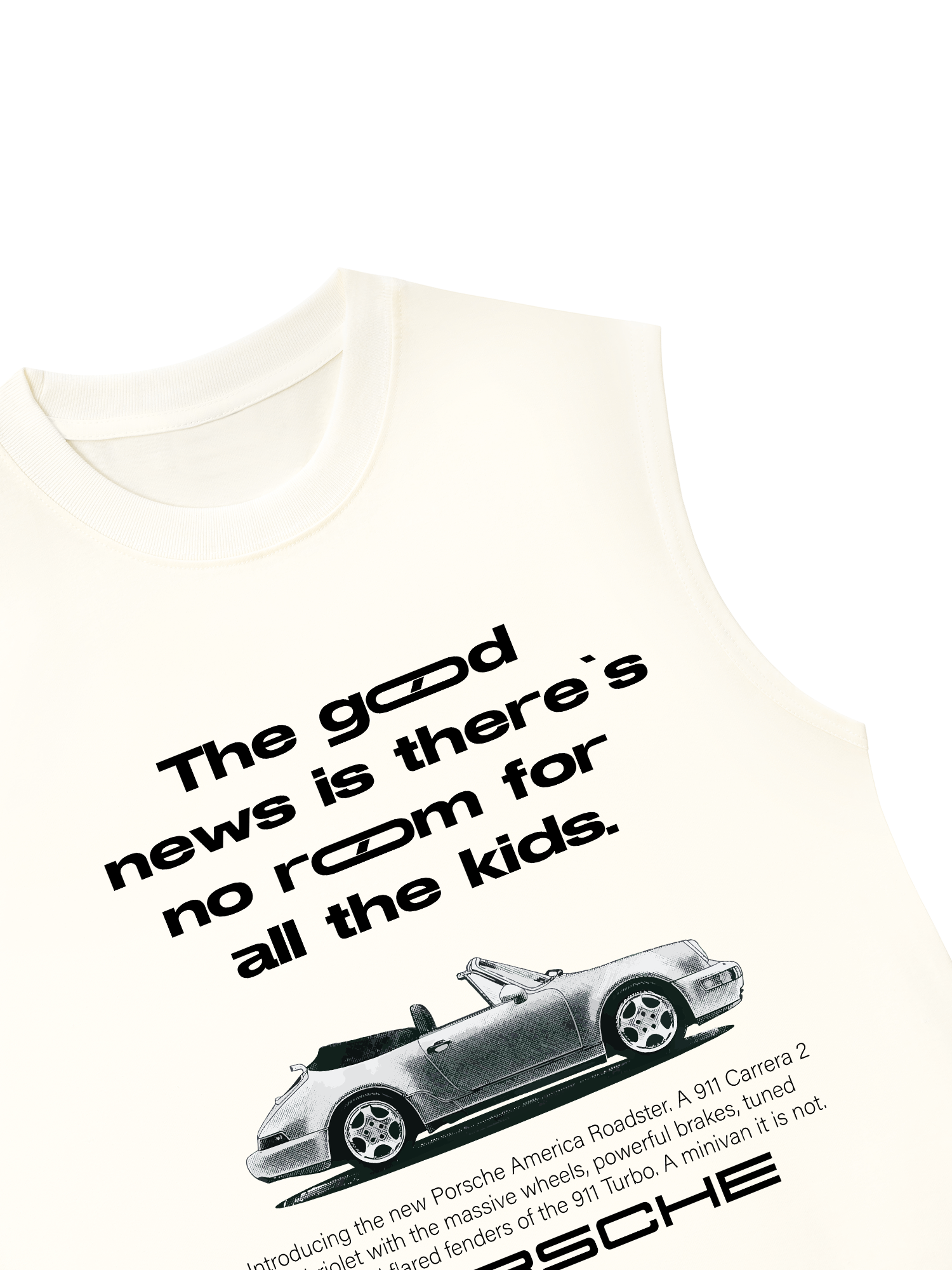 Áo Ba Lỗ Relaxed Fit Porsche The Good New