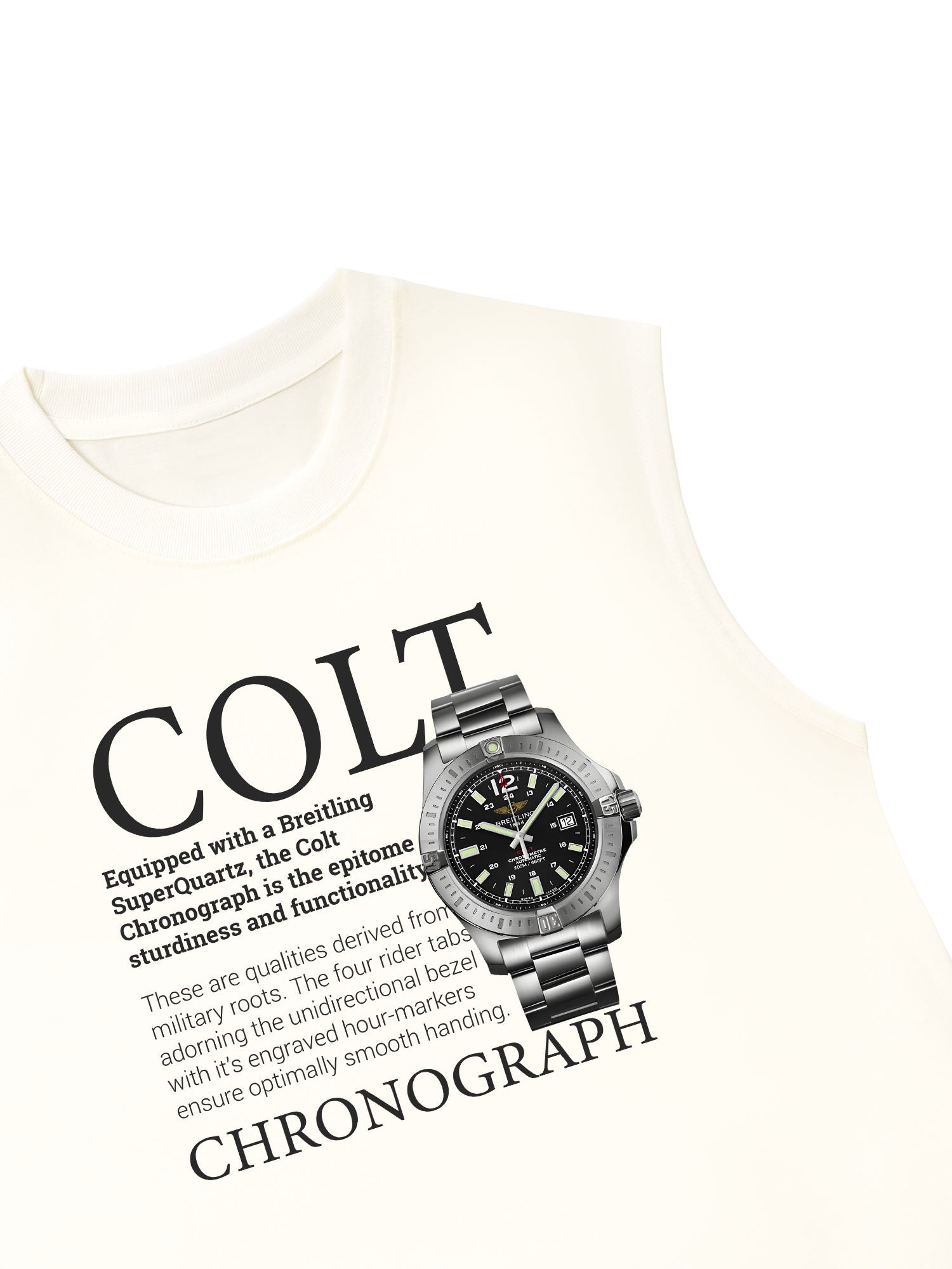 Áo Ba Lỗ Relaxed Fit Watch Colt Chronograph