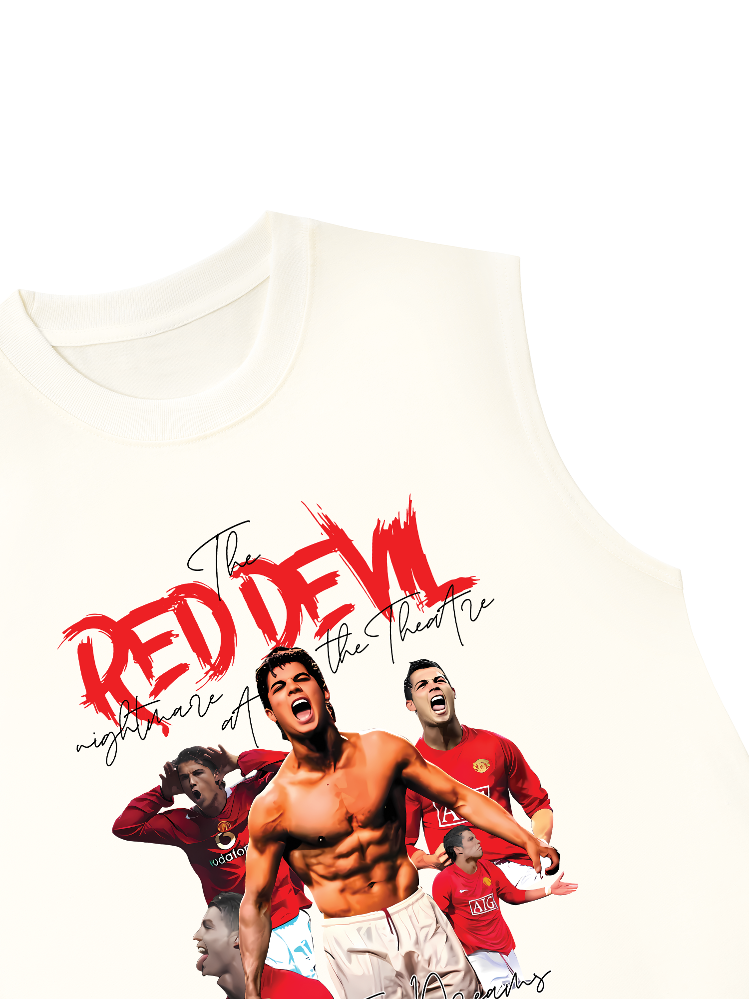 Áo Ba Lỗ Relaxed Fit Manchester United Red Devils CR7