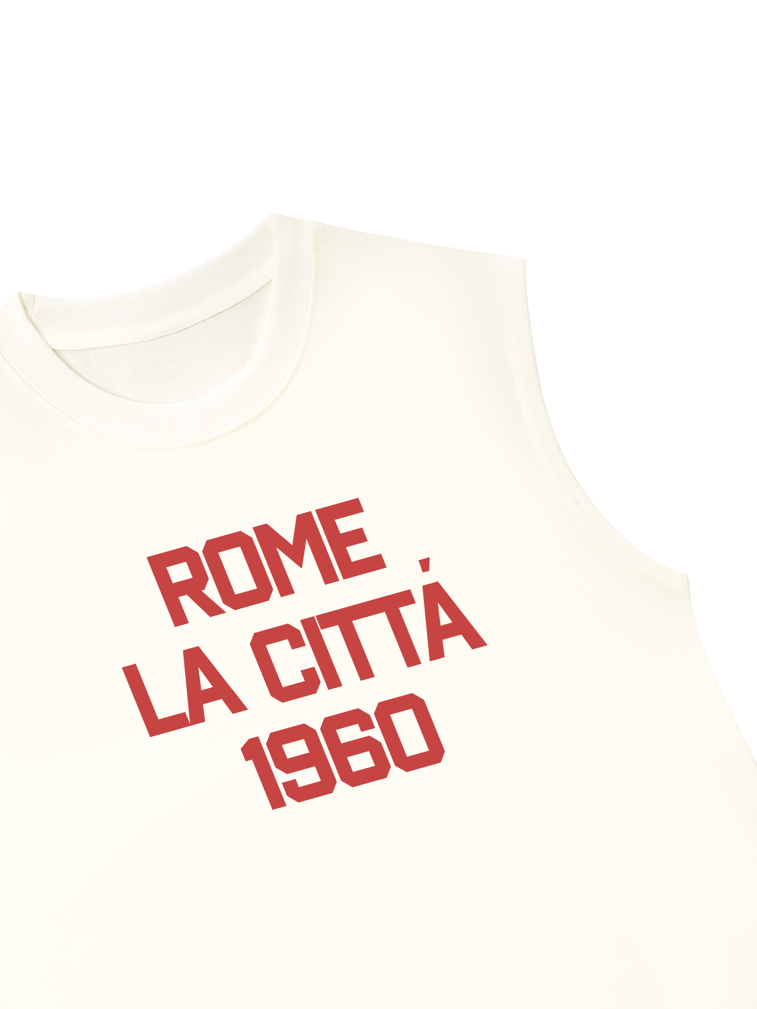 Áo Ba Lỗ Relaxed Fit Rome La Citta