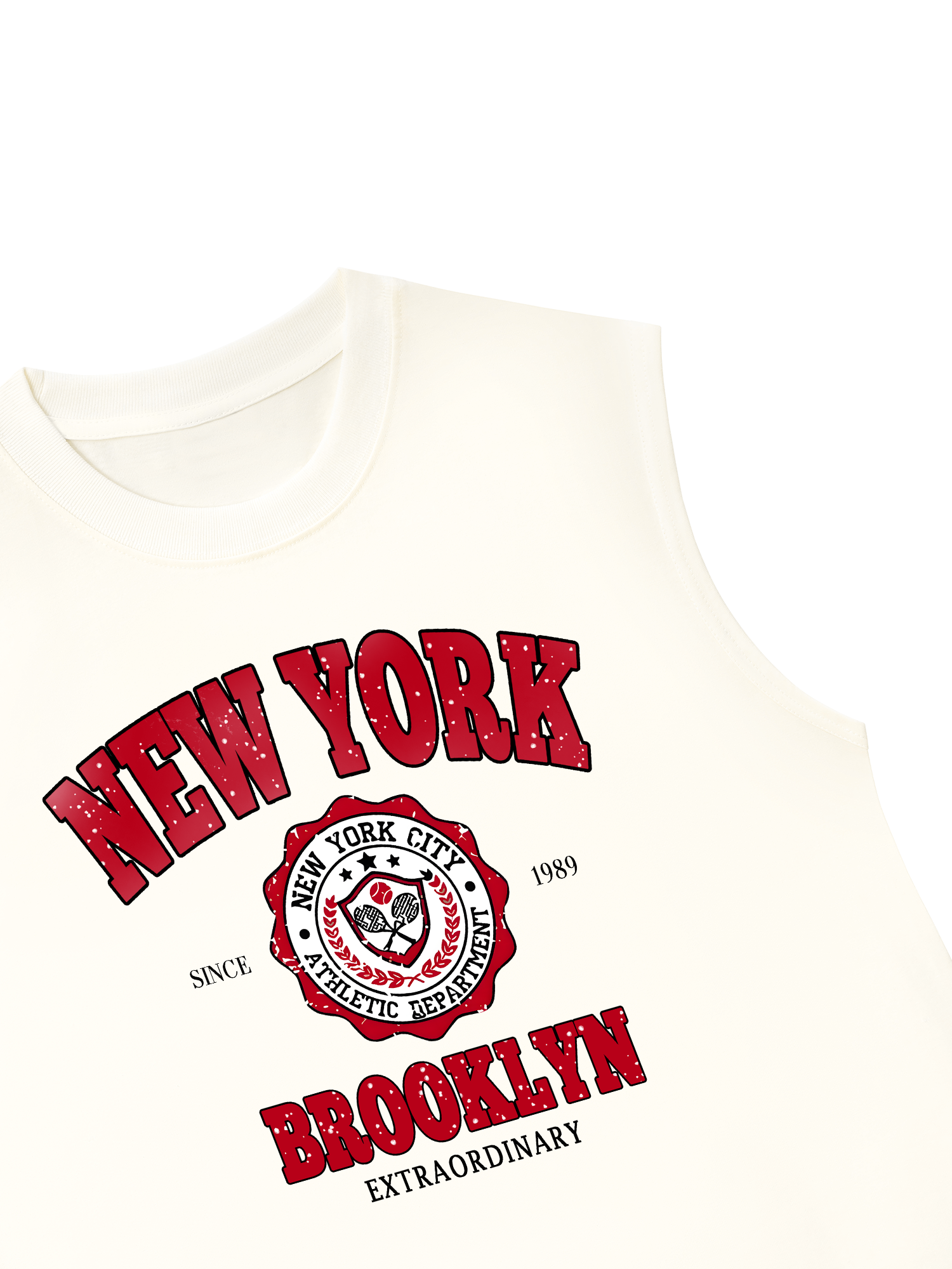 Áo Ba Lỗ Relaxed Fit New York Brooklyn