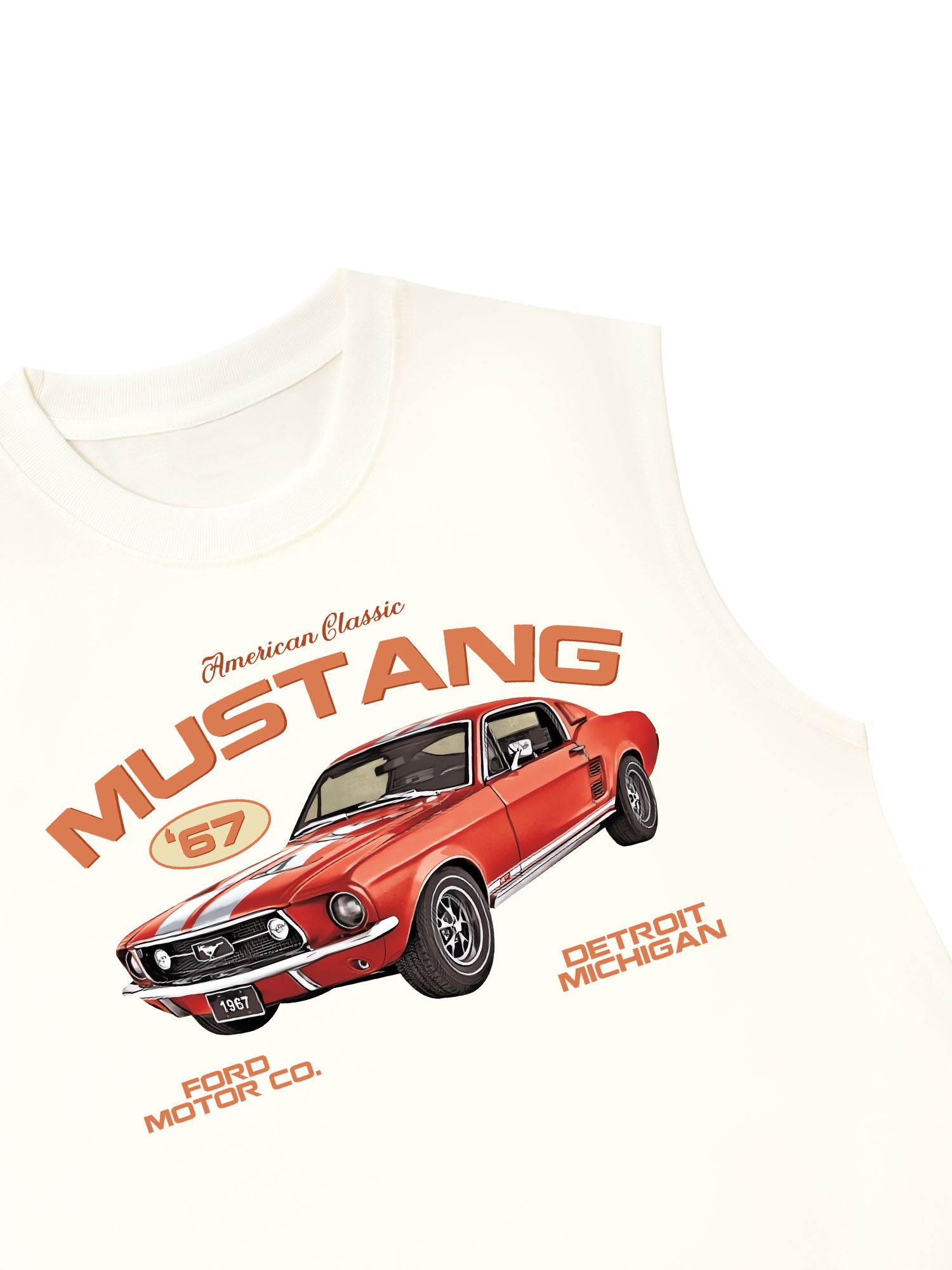 Áo Ba Lỗ Relaxed Fit Ford American Classic