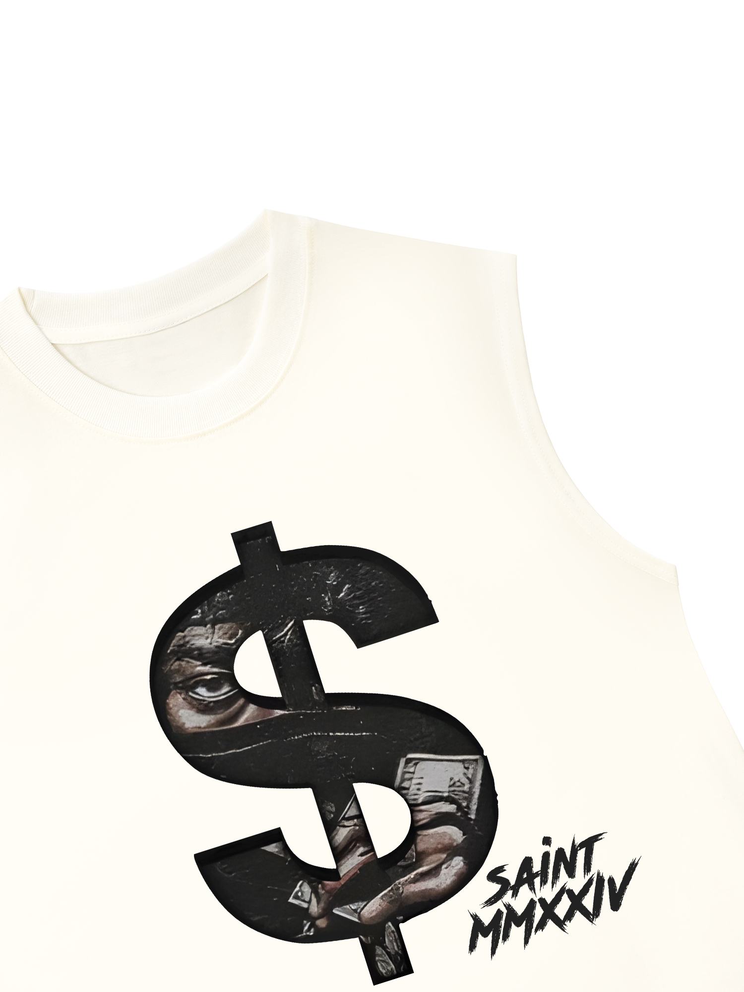 Áo Ba Lỗ Relaxed Fit Get Rich or Die Tryin 50 Cent