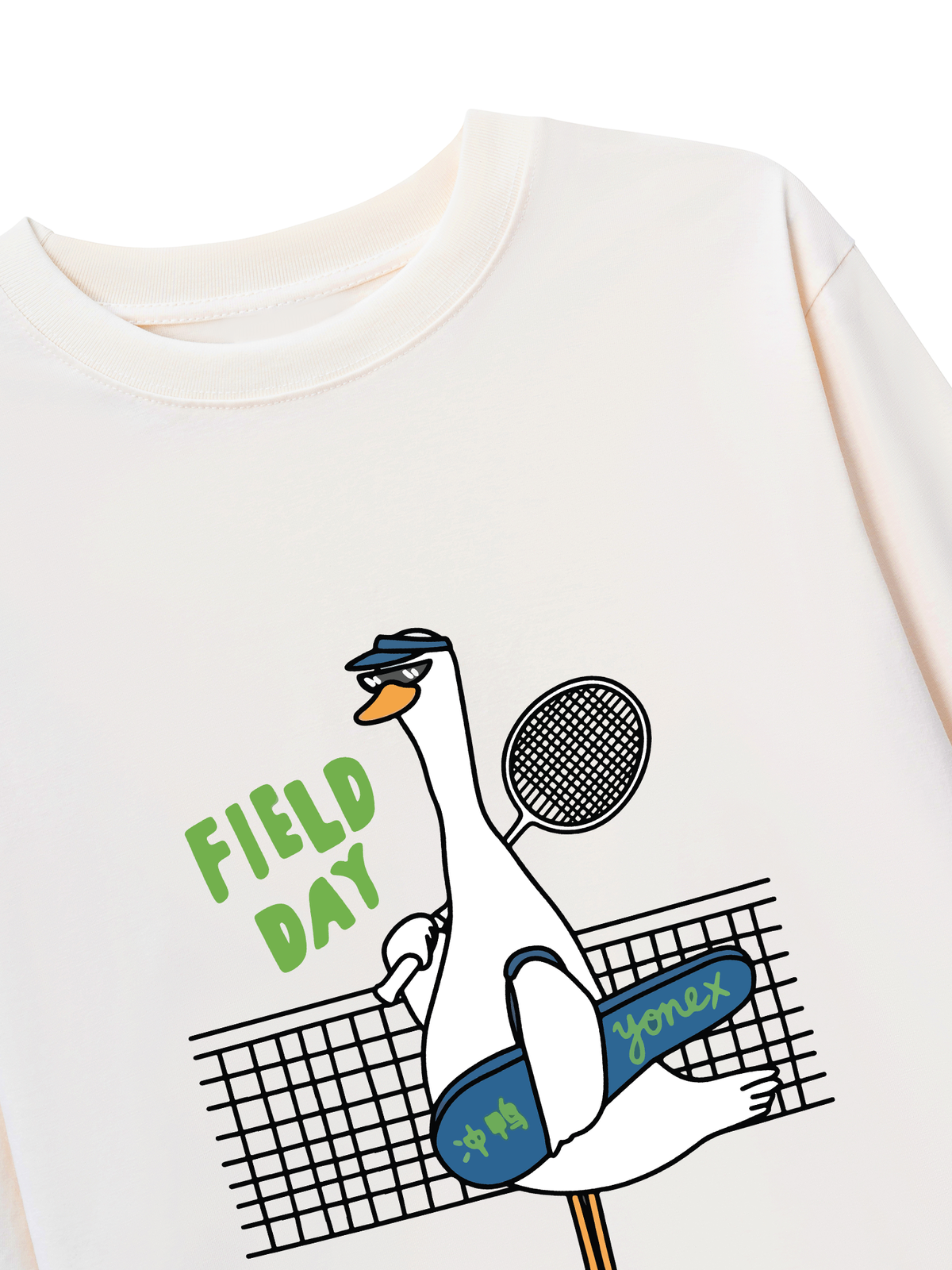 Áo Thun Dài Tay Badminton Field Day